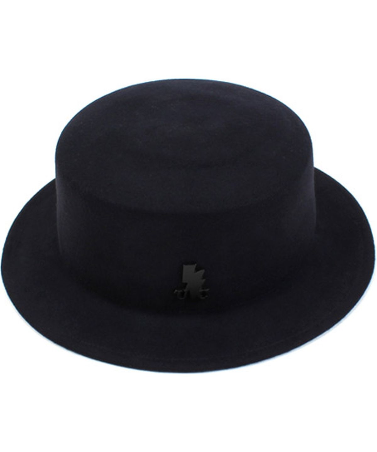 유니버셜 케미스트리(UNIVERSAL CHEMISTRY) Navy Flat Short Wool Fedora 숏페도라