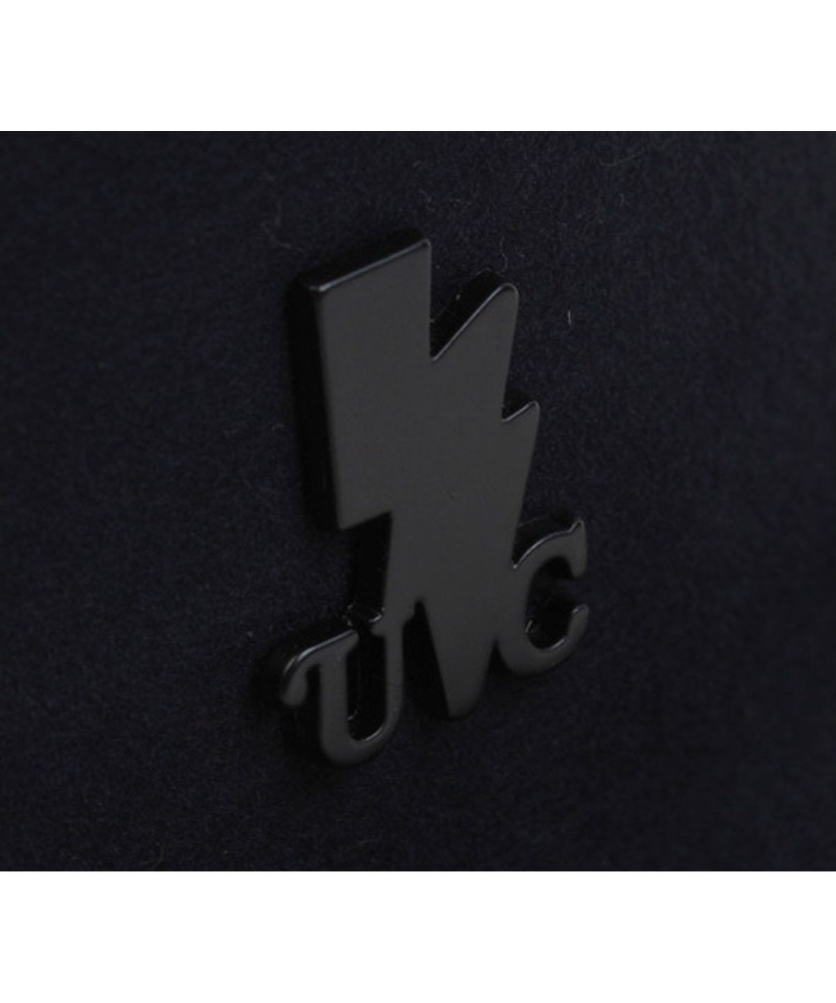 유니버셜 케미스트리(UNIVERSAL CHEMISTRY) Navy Flat Short Wool Fedora 숏페도라