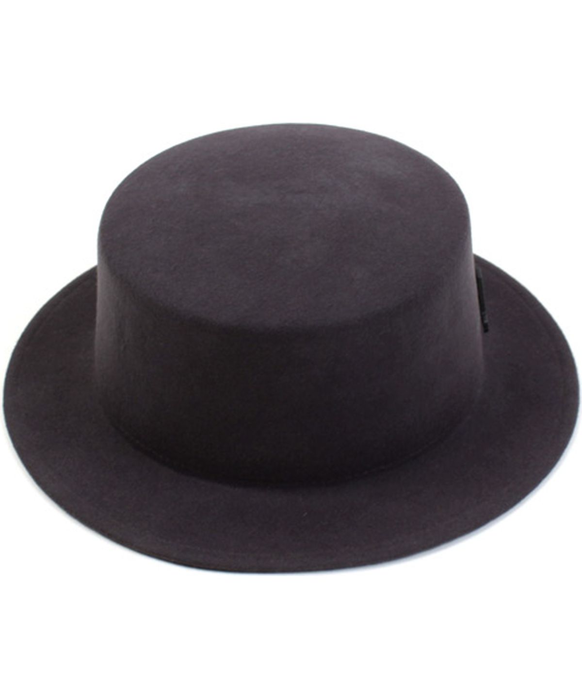 유니버셜 케미스트리(UNIVERSAL CHEMISTRY) Gray Flat Short Wool Fedora 숏페도라