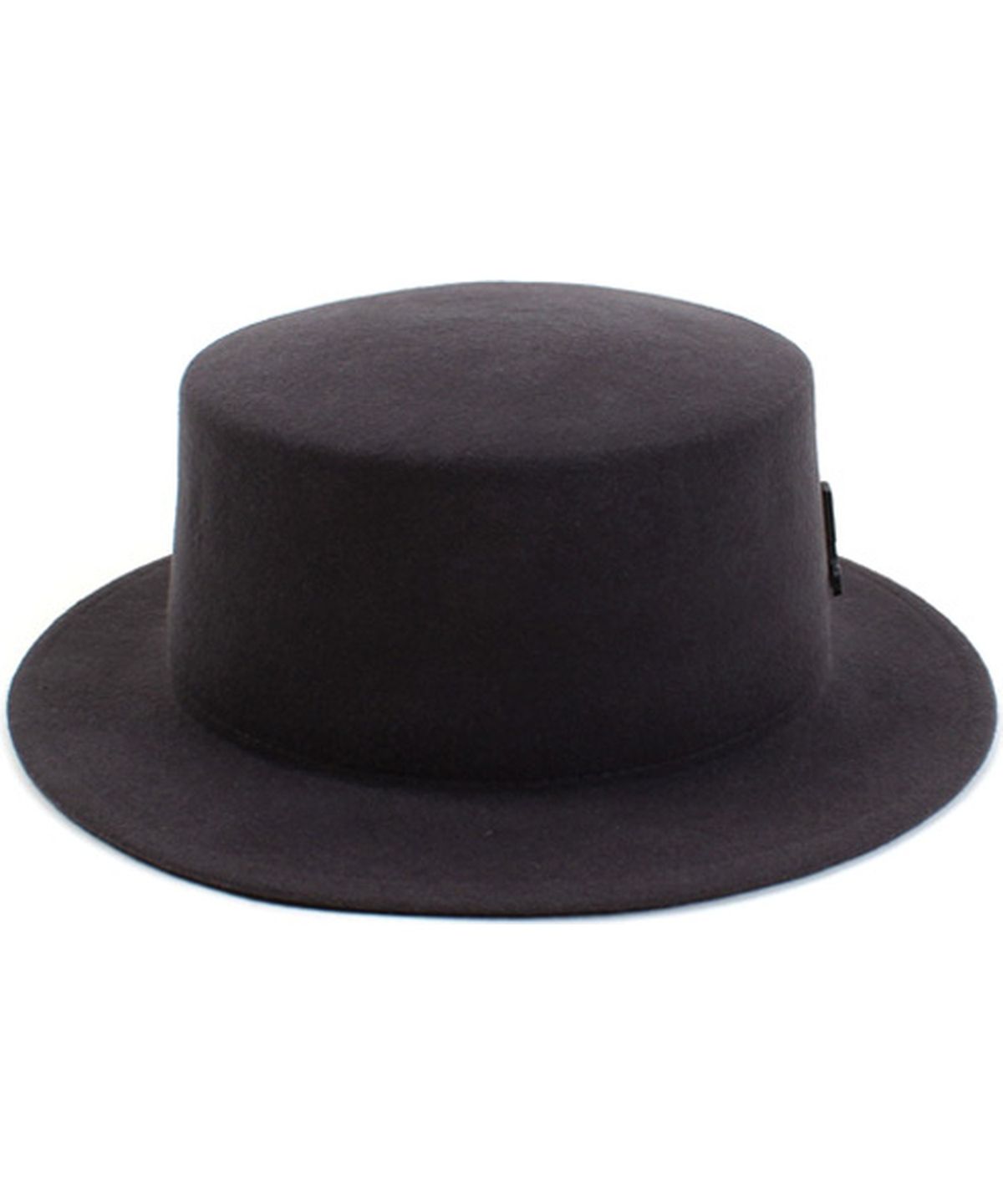 유니버셜 케미스트리(UNIVERSAL CHEMISTRY) Gray Flat Short Wool Fedora 숏페도라