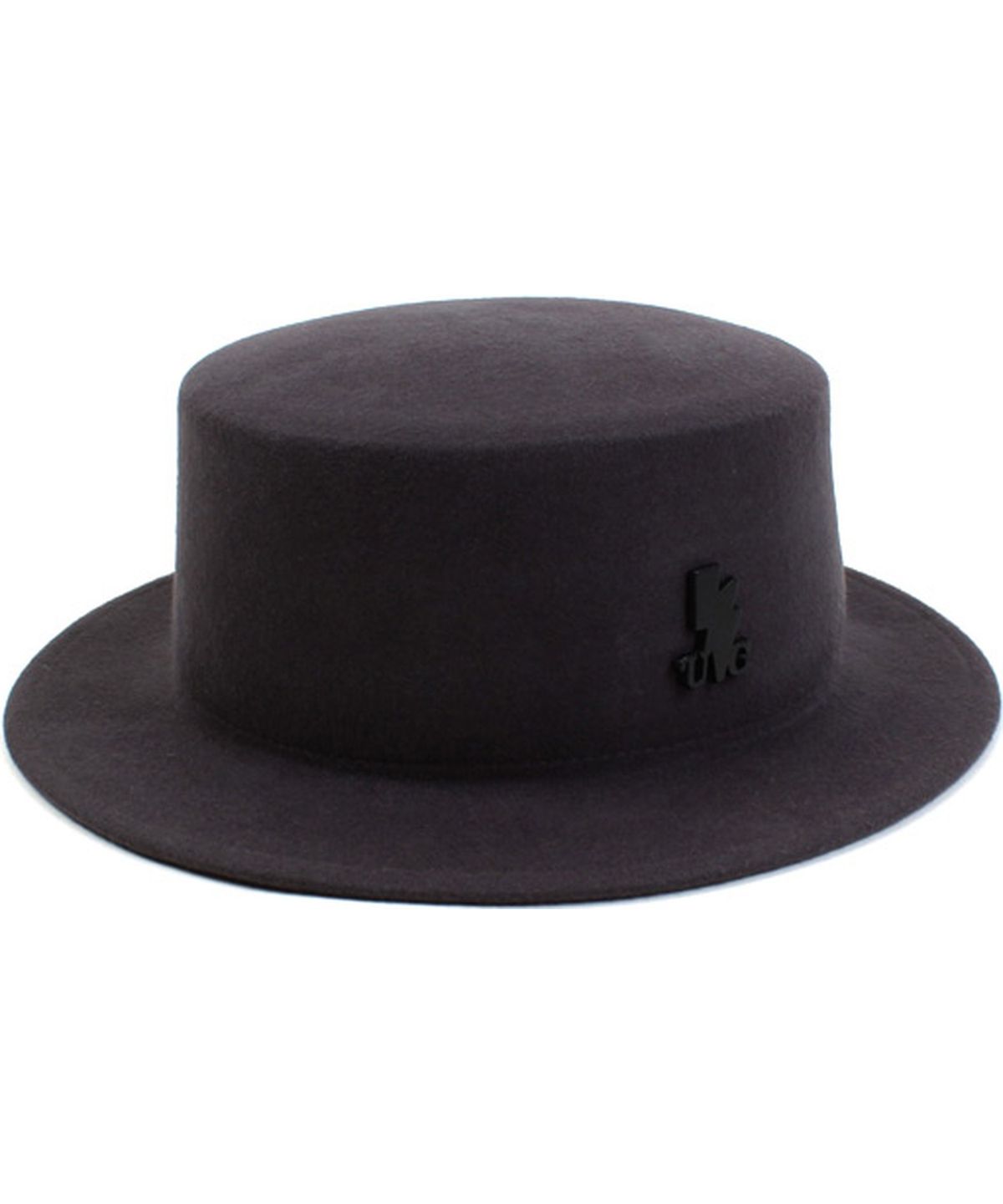 유니버셜 케미스트리(UNIVERSAL CHEMISTRY) Gray Flat Short Wool Fedora 숏페도라
