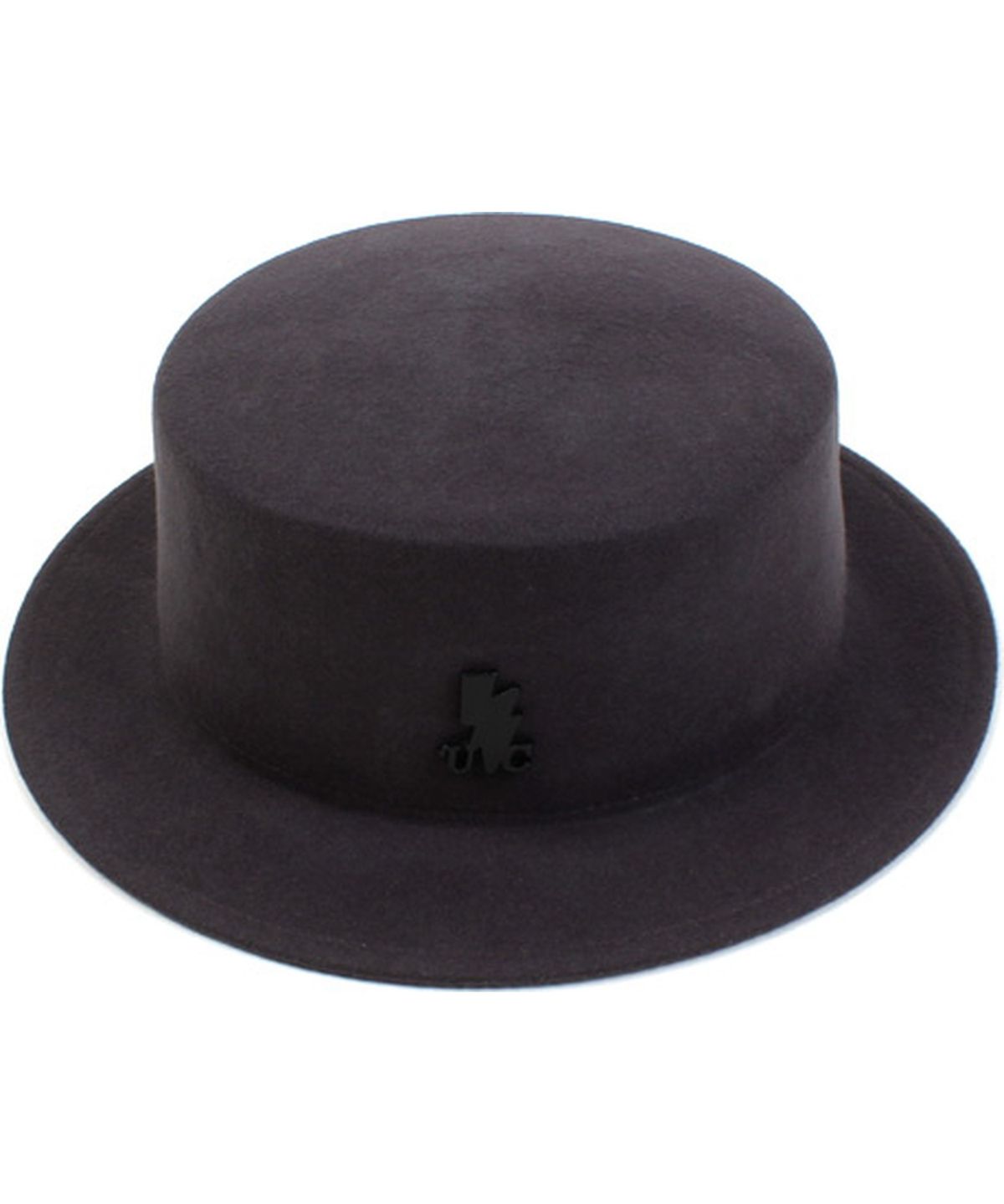 유니버셜 케미스트리(UNIVERSAL CHEMISTRY) Gray Flat Short Wool Fedora 숏페도라