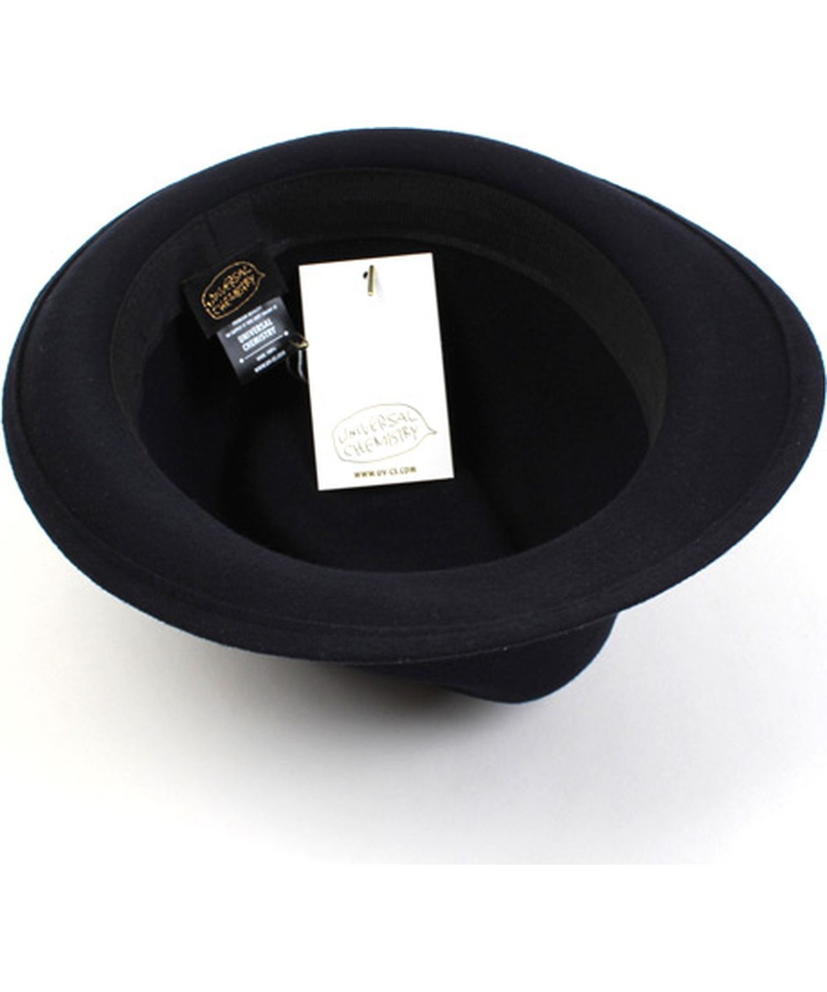 유니버셜 케미스트리(UNIVERSAL CHEMISTRY) BU Navy Short Wool Fedora 울페도라
