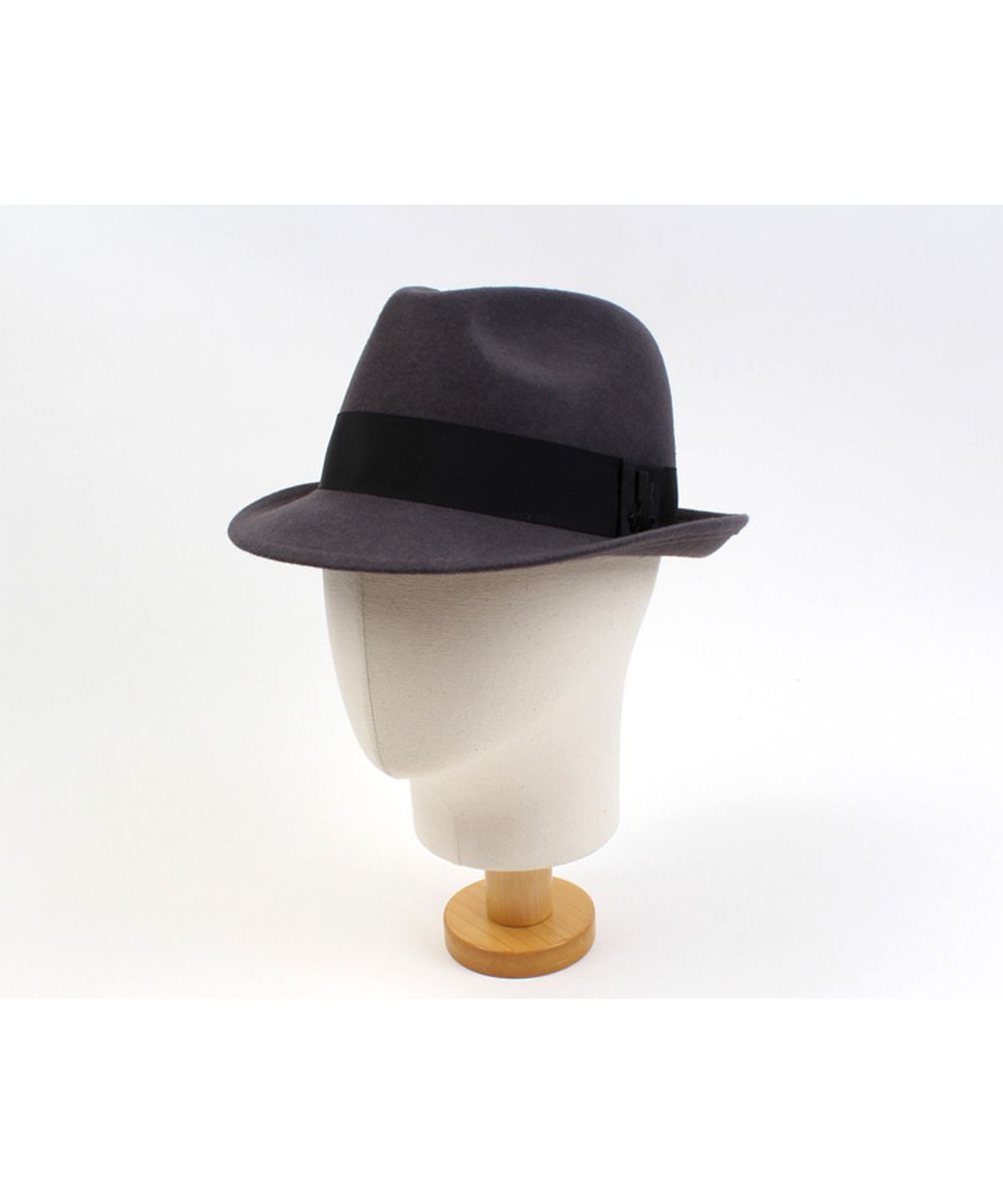 유니버셜 케미스트리(UNIVERSAL CHEMISTRY) BU Gray Short Wool Fedora 울페도라