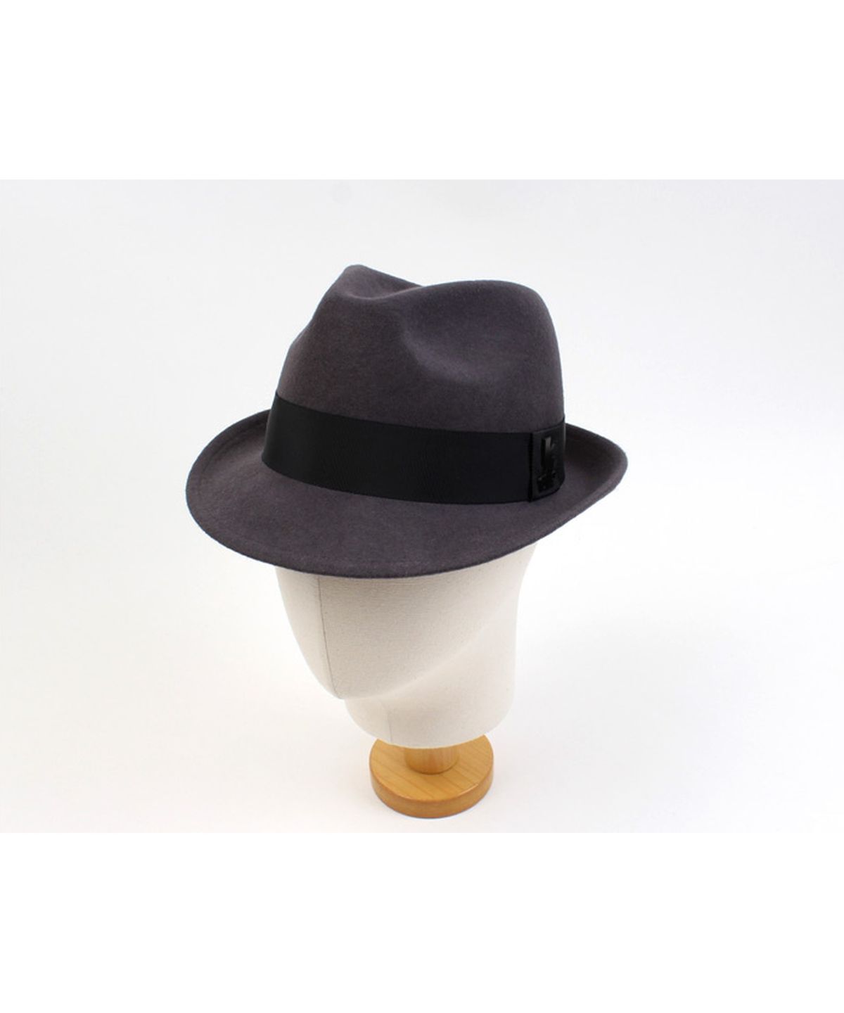 유니버셜 케미스트리(UNIVERSAL CHEMISTRY) BU Gray Short Wool Fedora 울페도라
