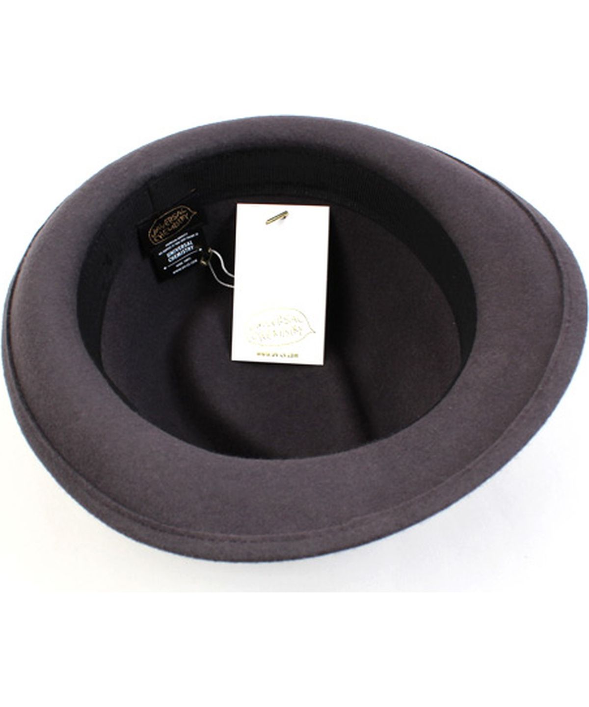 유니버셜 케미스트리(UNIVERSAL CHEMISTRY) BU Gray Short Wool Fedora 울페도라