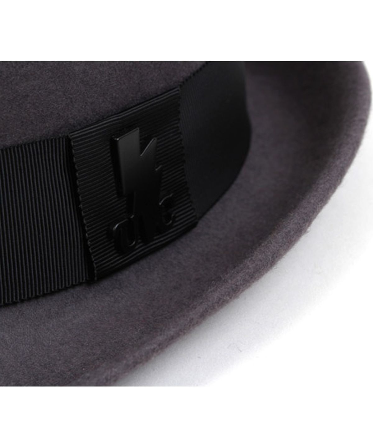 유니버셜 케미스트리(UNIVERSAL CHEMISTRY) BU Gray Short Wool Fedora 울페도라
