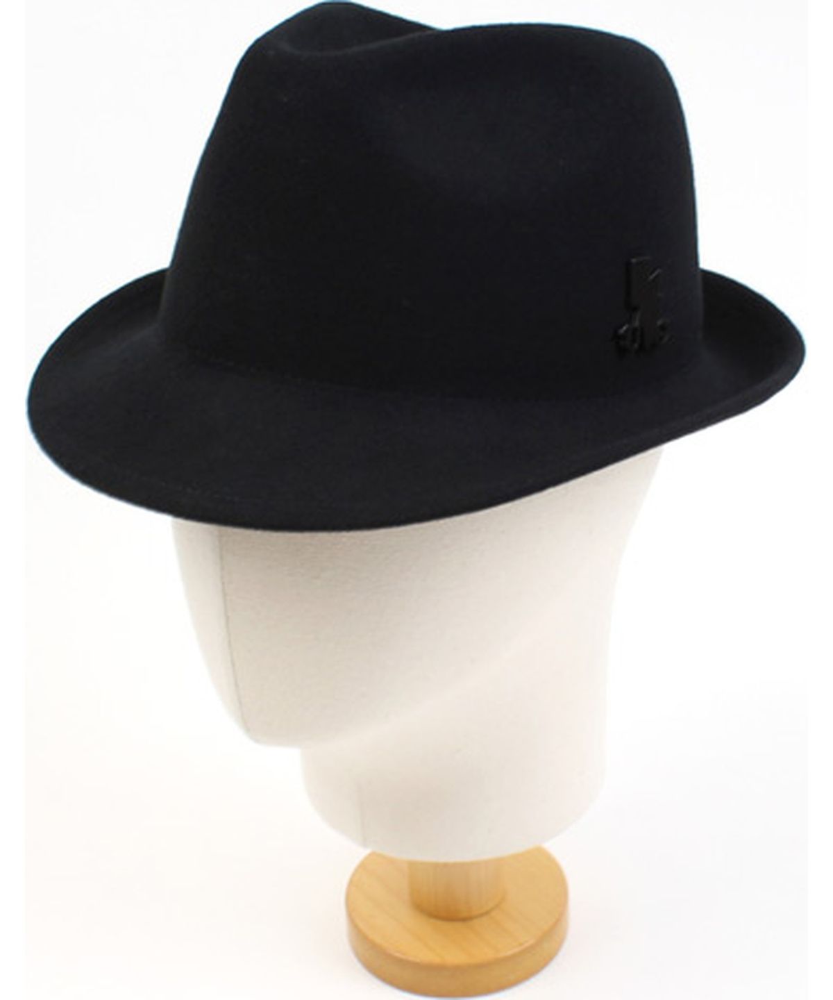 유니버셜 케미스트리(UNIVERSAL CHEMISTRY) BU Black Short Wool Fedora BK 울페도라