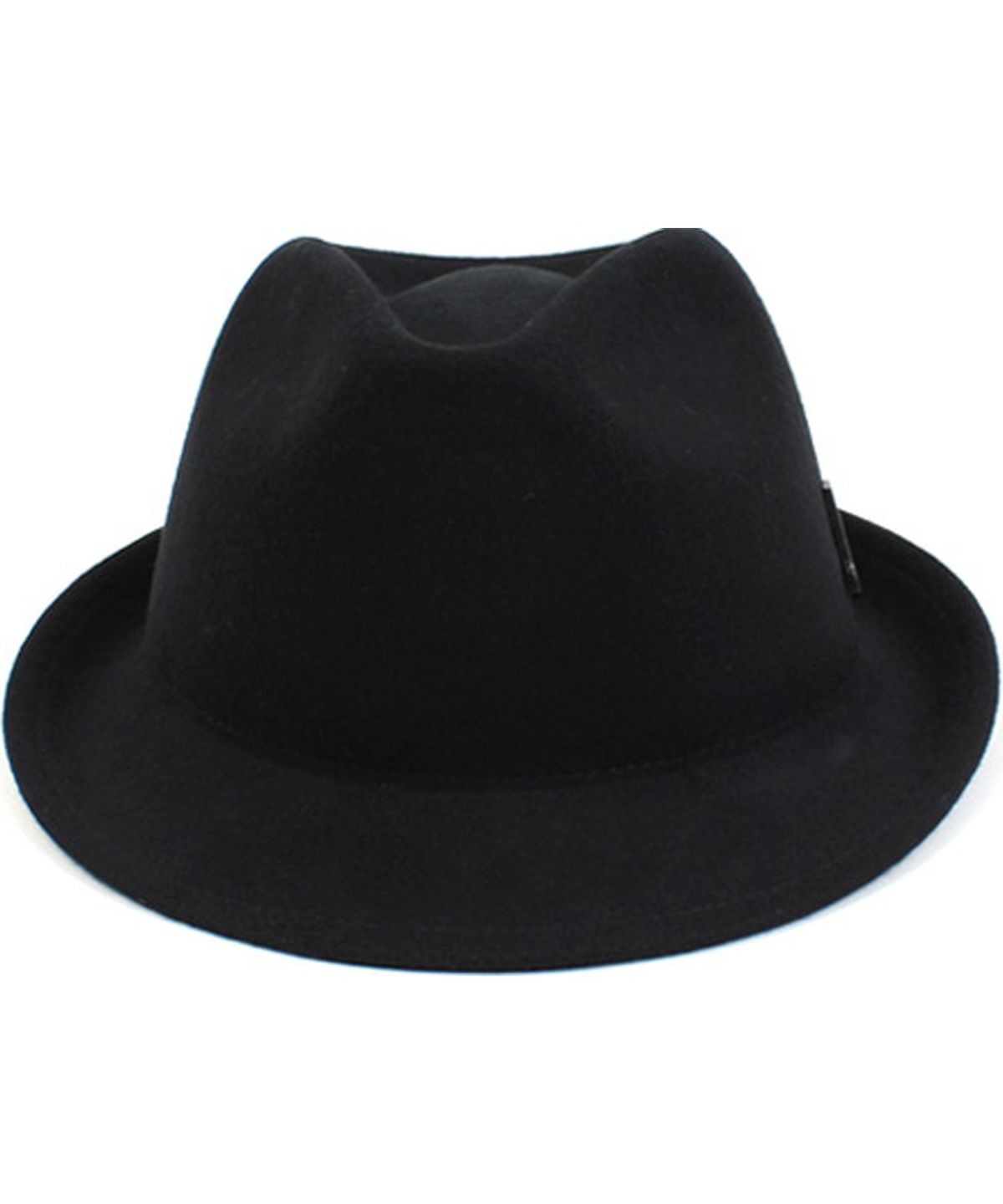 유니버셜 케미스트리(UNIVERSAL CHEMISTRY) BU Black Short Wool Fedora BK 울페도라