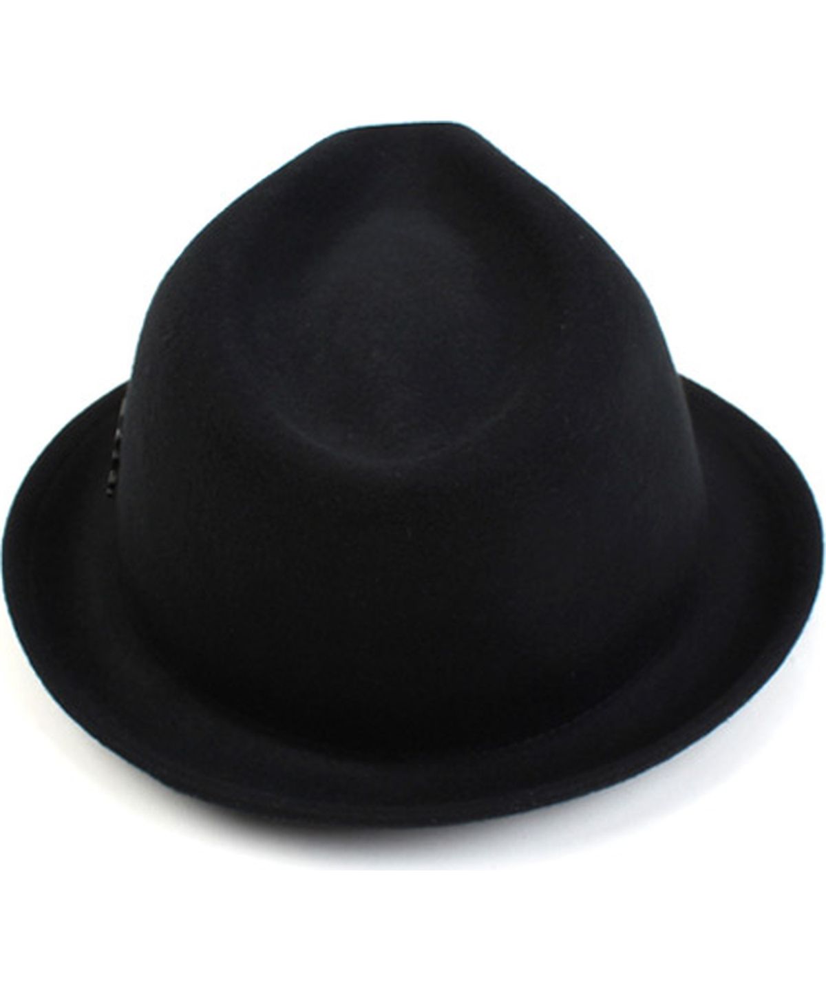 유니버셜 케미스트리(UNIVERSAL CHEMISTRY) BU Black Short Wool Fedora BK 울페도라