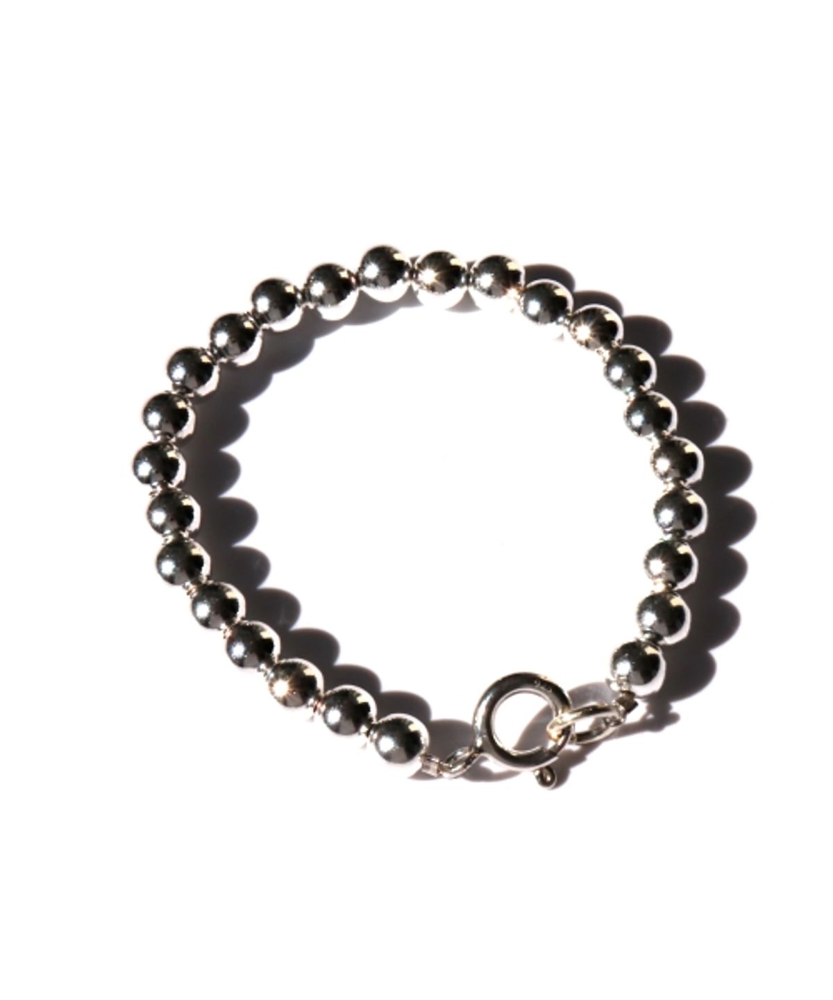 봉보(BONBEAU) 6mm silverball Layered Bracelet 레이어드 볼드 실버볼 팔찌 6mm