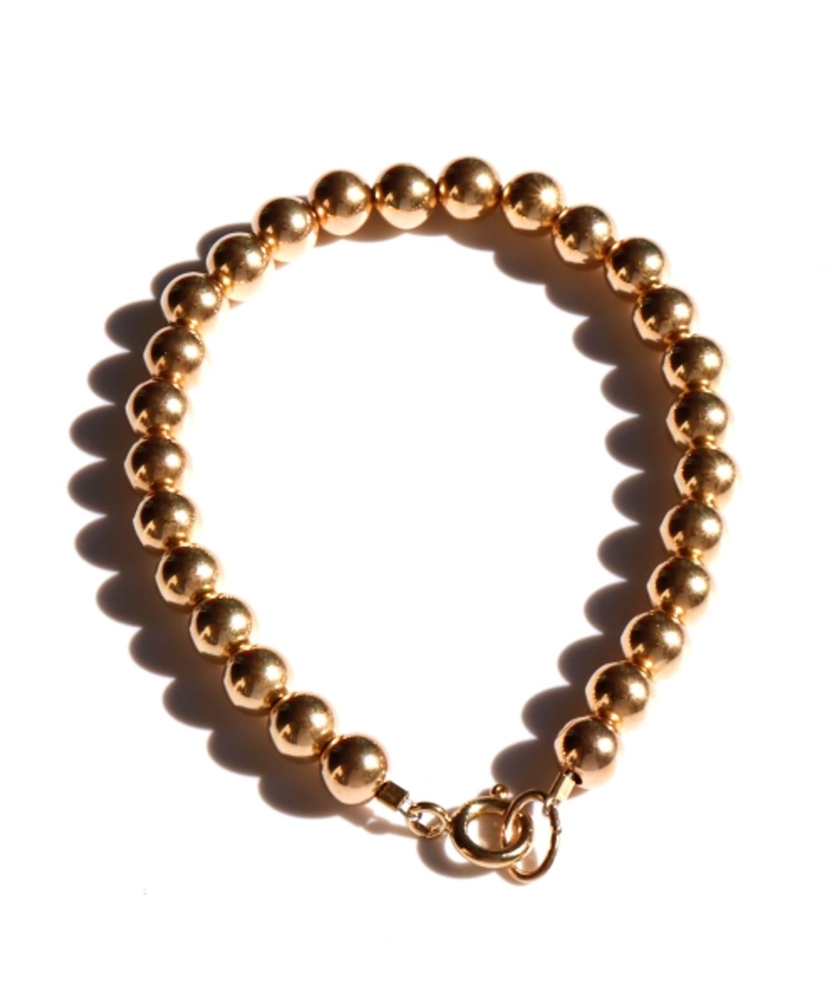 봉보(BONBEAU) 6mm silverball Layered Bracelet 레이어드 볼드 실버볼 팔찌 6mm