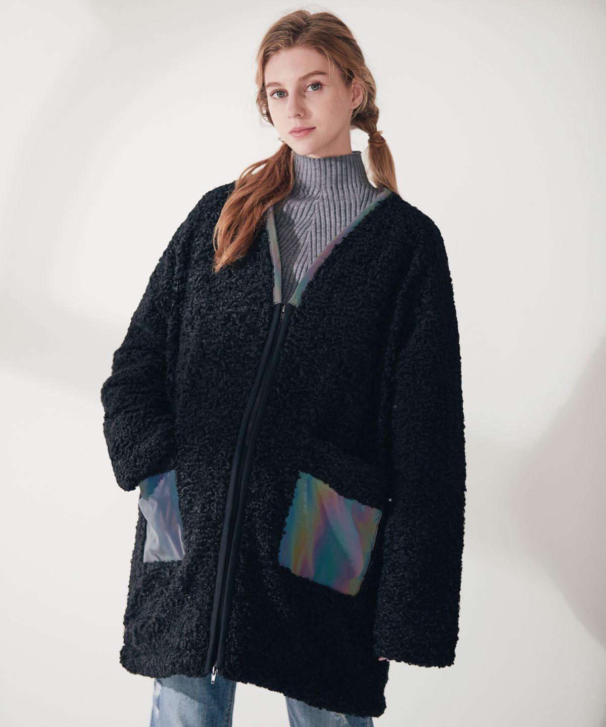 엔오티(NOT) Oversized Dumble Coat