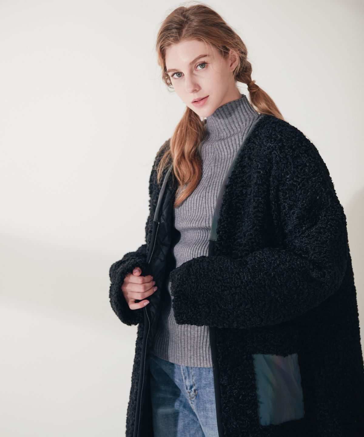 엔오티(NOT) Oversized Dumble Coat