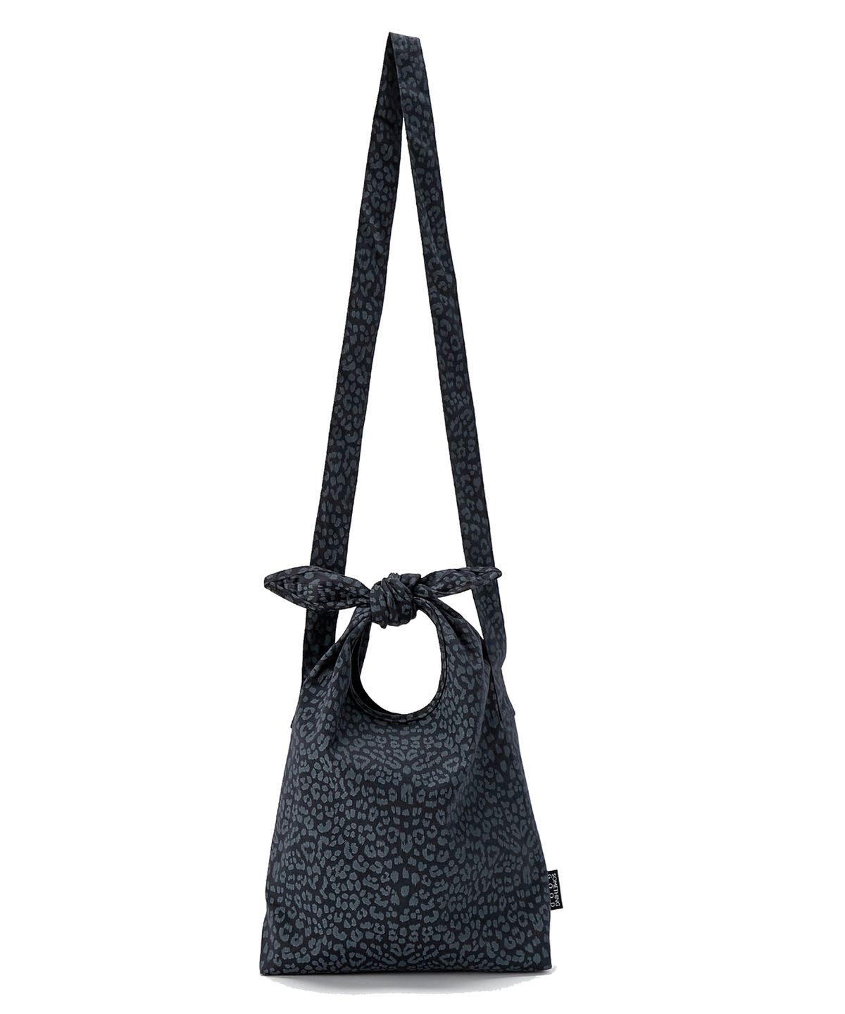 썸띵굿(SOMETHING GOOD) Leopard Tie Eco Bag Mini Cross_3 Color