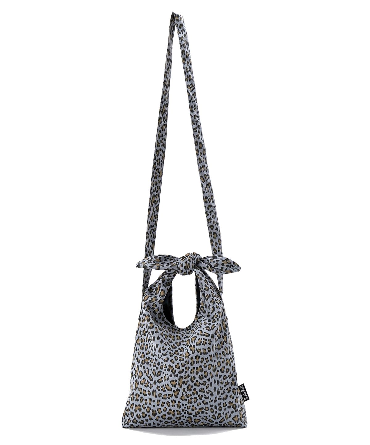썸띵굿(SOMETHING GOOD) Leopard Tie Eco Bag Mini Cross_3 Color