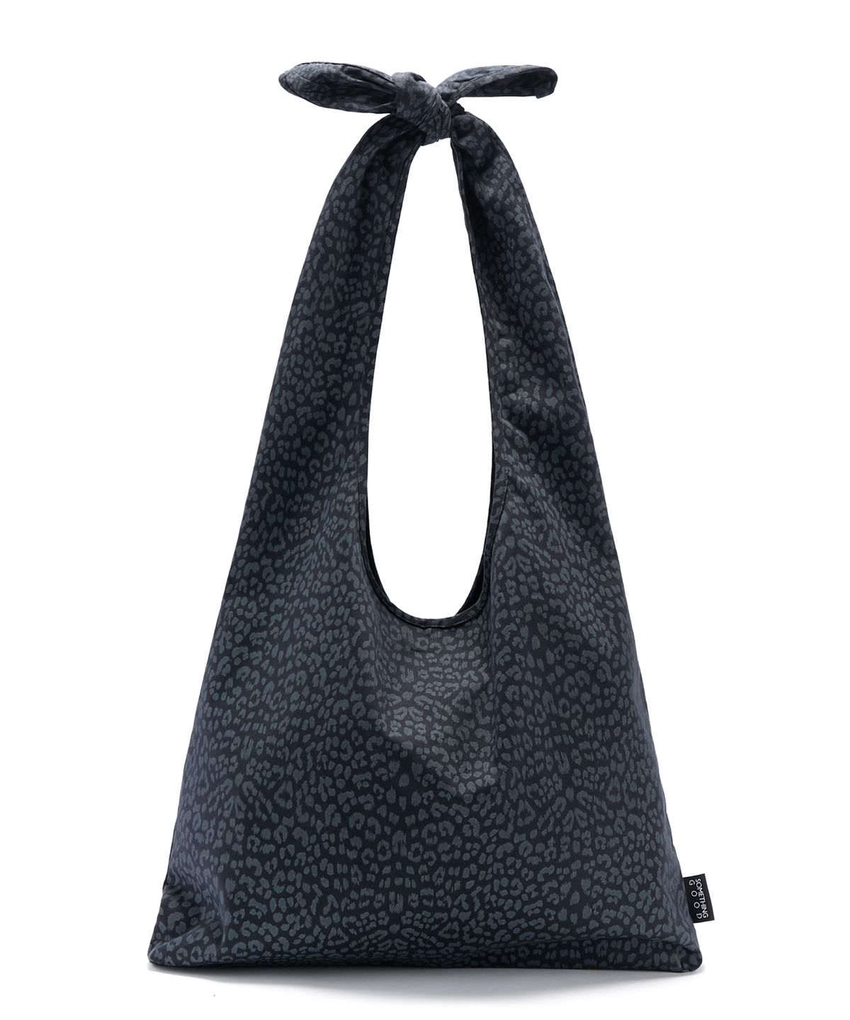 썸띵굿(SOMETHING GOOD) Leopard Tie Eco Bag_3 Color