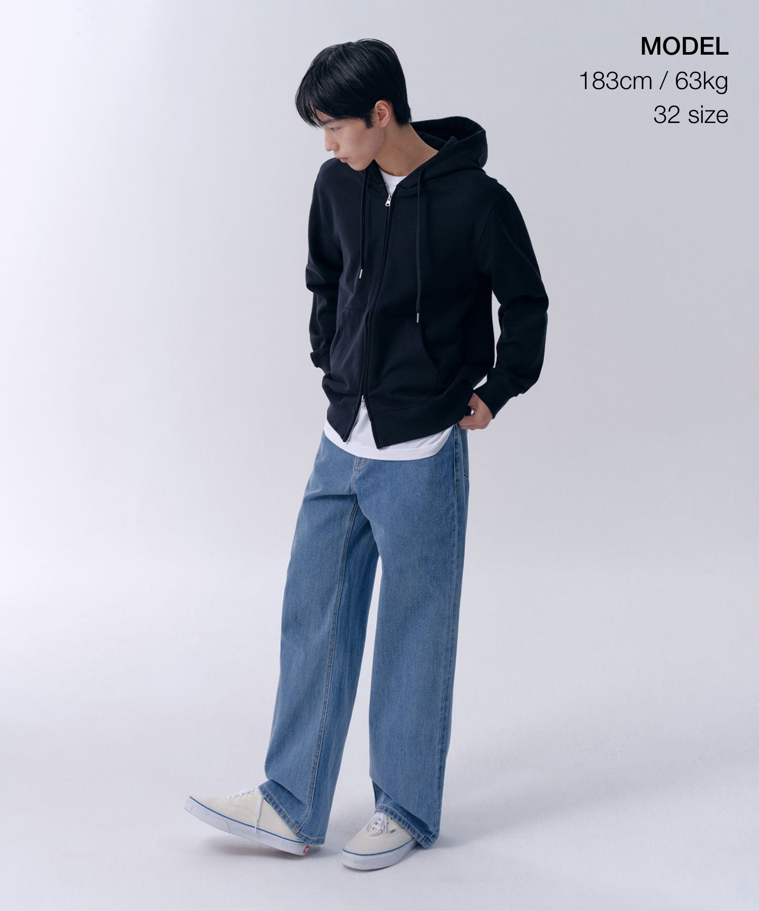 ★MUSINSA STANDARD★ KIPAS Slim Crop Denim Pants Light Indig MUSINSA公式 | MUSINSA STANDARD KIPAS SLIM CROPPED DENIM