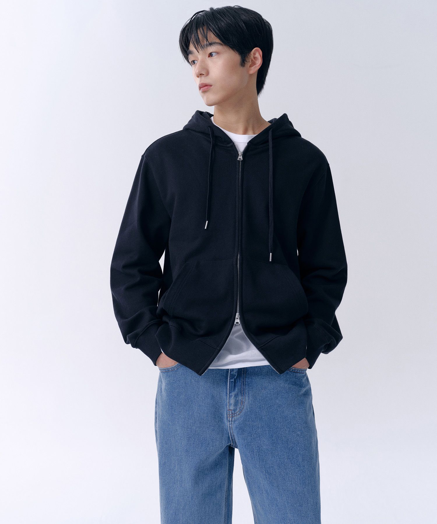MUSINSA | MUSINSA STANDARD WIDE DENIM PANTS [LIGHT INDIGO]