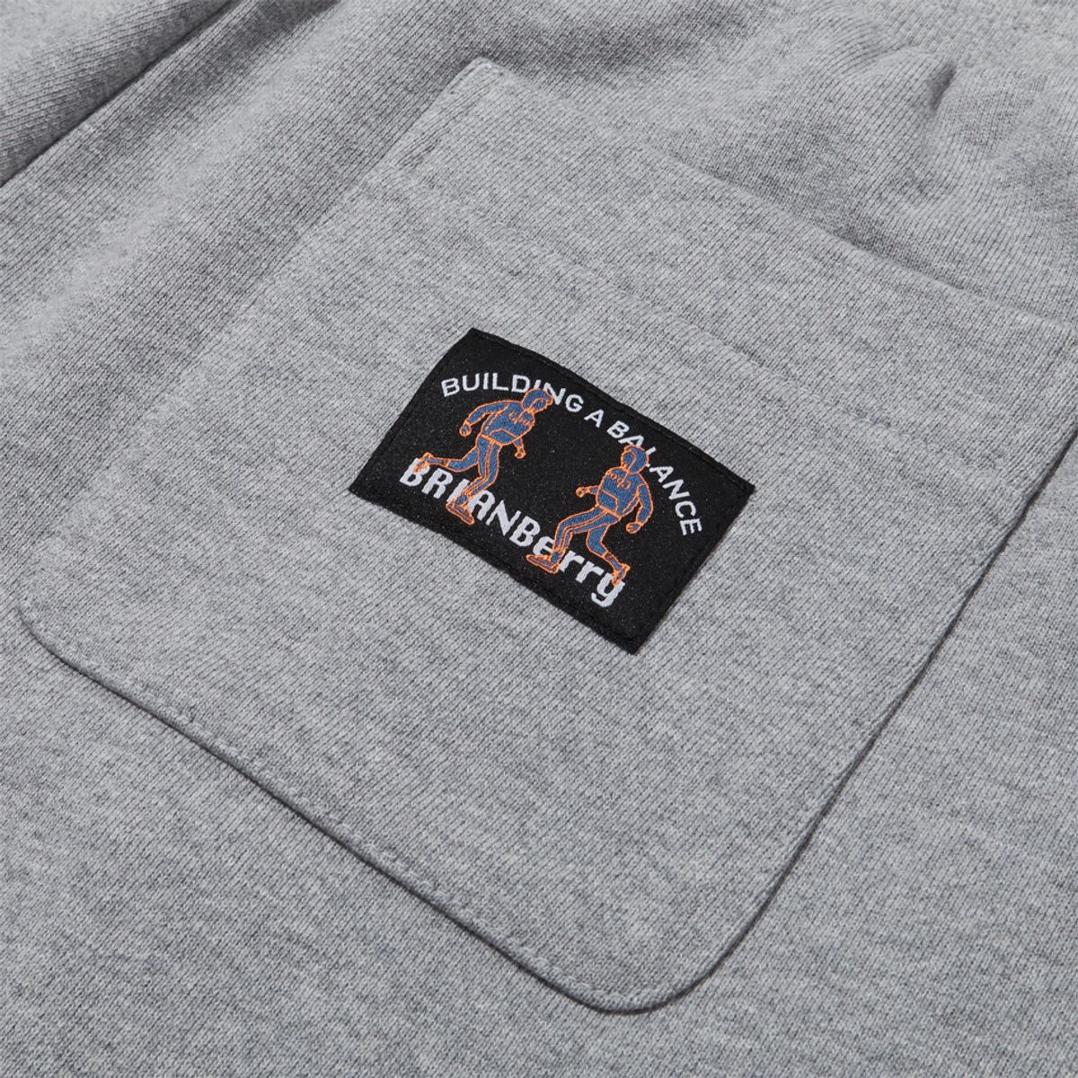 브라이언베리(BRIAN BERRY) VINTAGE LABEL SWEAT PANTS_M/GREY