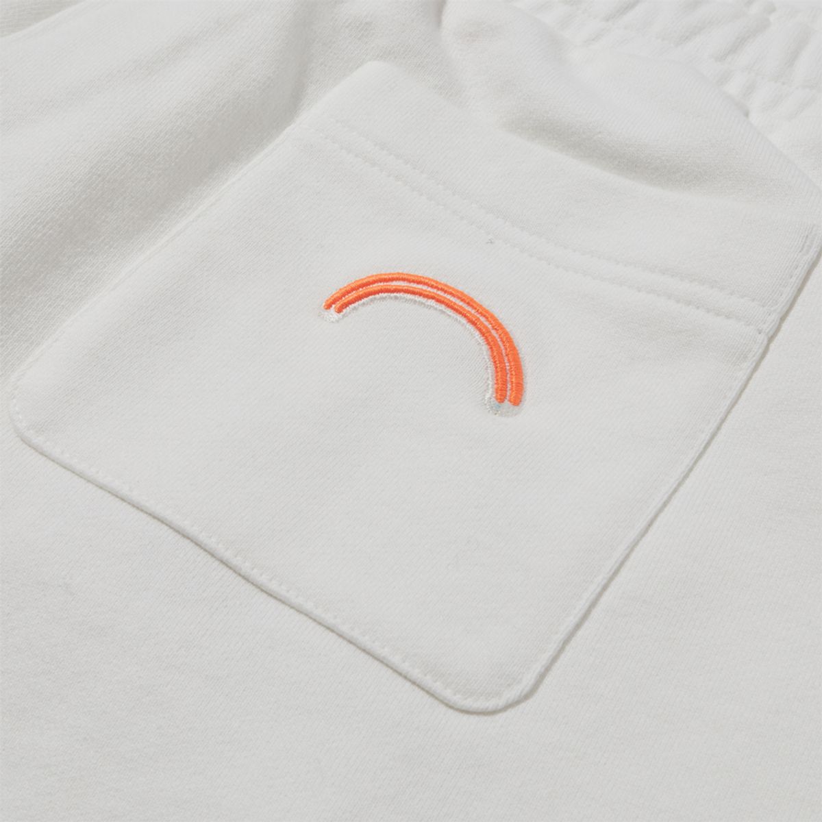 브라이언베리(BRIAN BERRY) ARC OUT POCKET SWEAT PANTS_WHITE