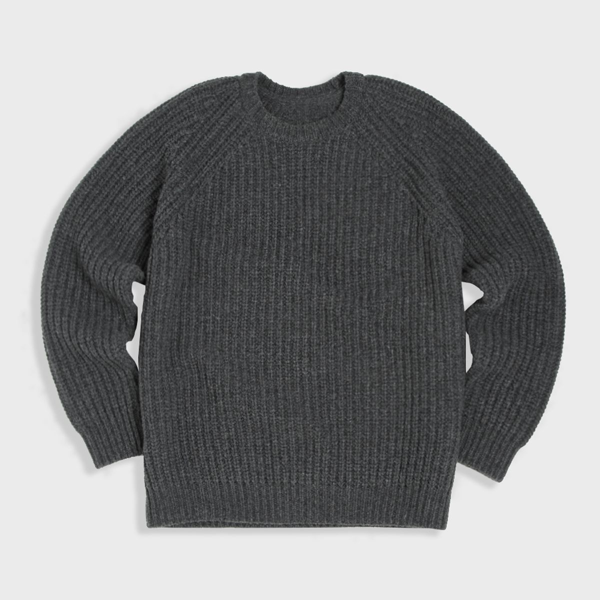 호웨어(HOWEAR) 20FW GRANMA KNIT - CHARCOAL