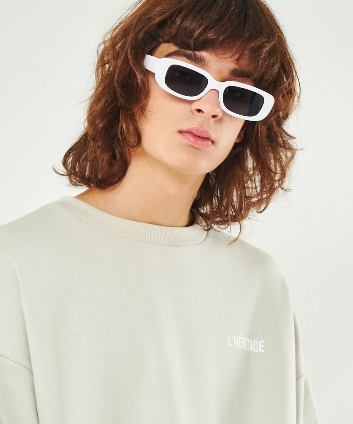 투큐브(2CUBE) CLOURING SUNGLASSES(WHITE)