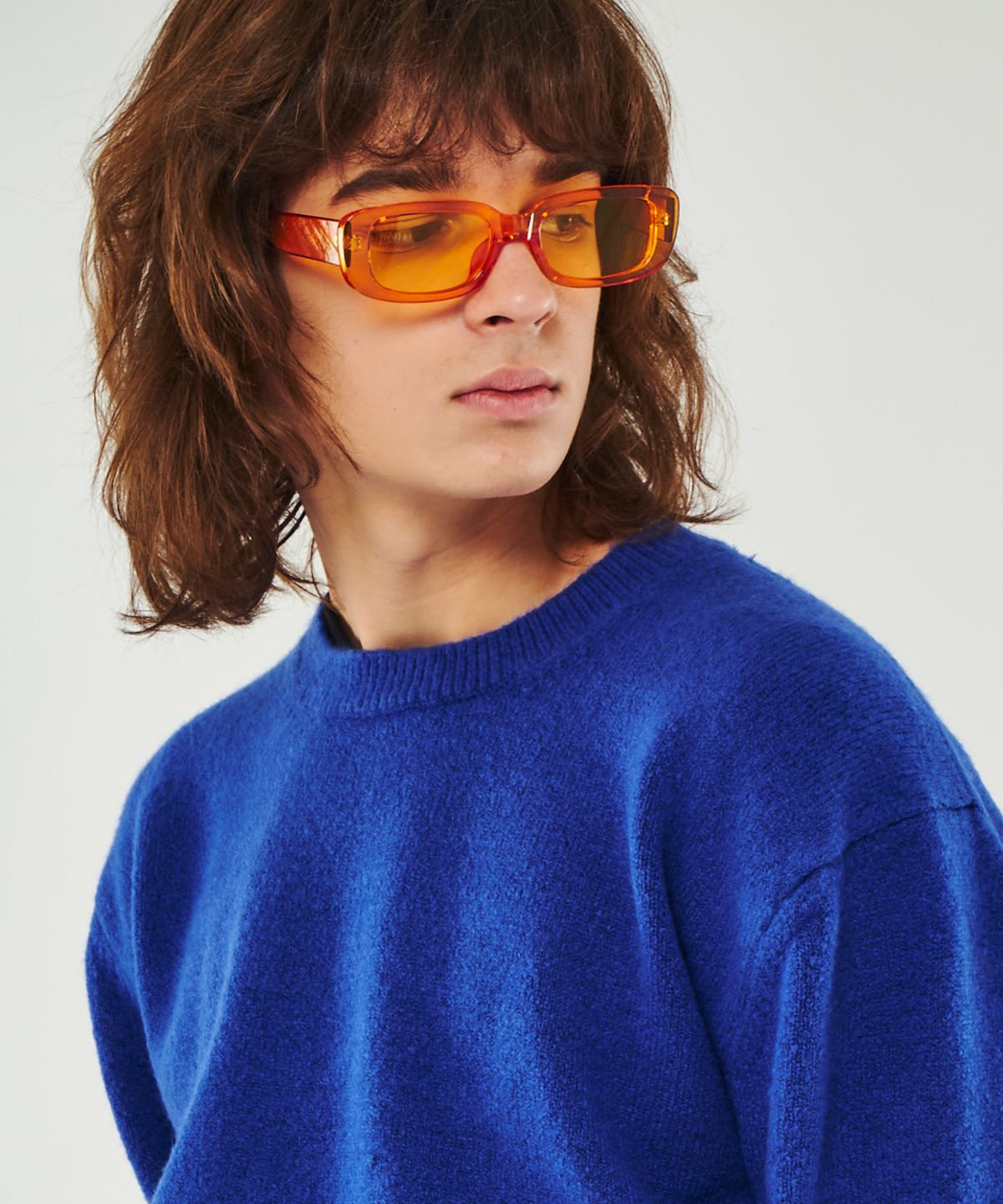 투큐브(2CUBE) CLOURING SUNGLASSES(ORANGE)