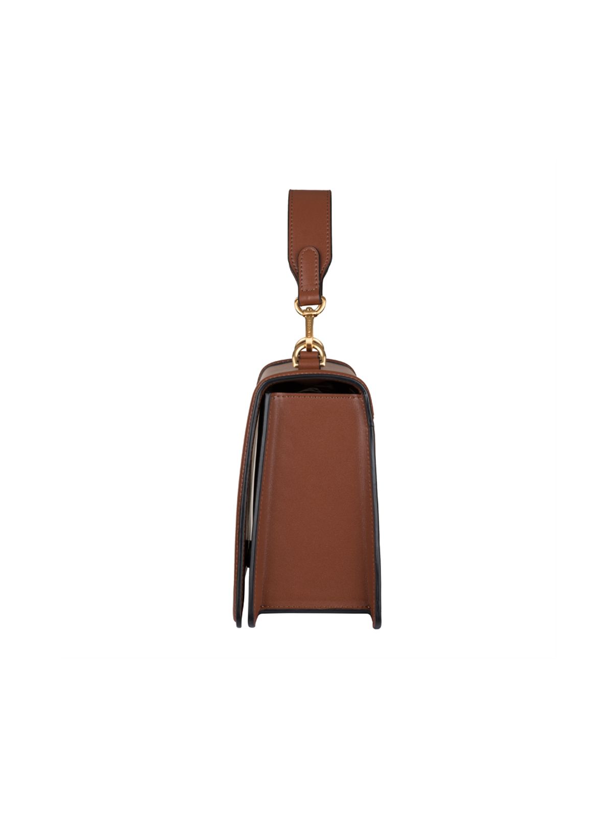 세미코드(SEMICODE) acode mid bag - line camel