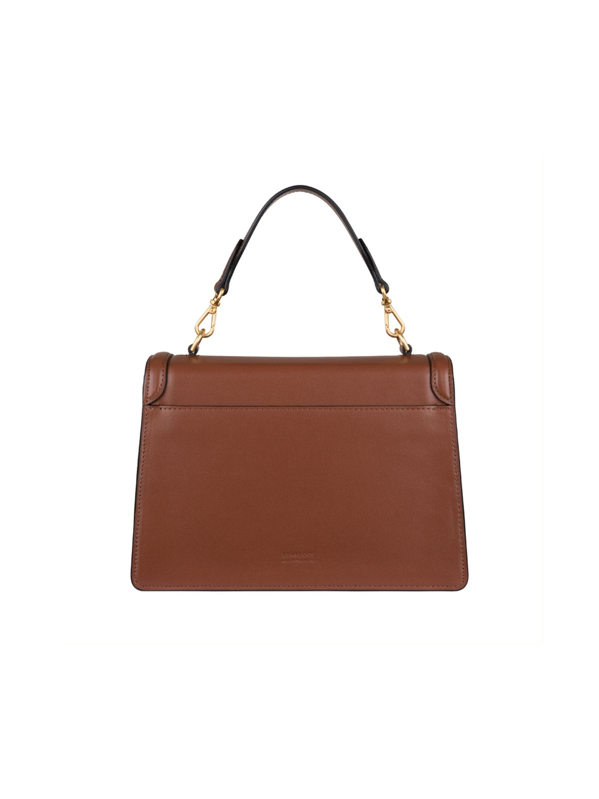 세미코드(SEMICODE) acode mid bag - line camel