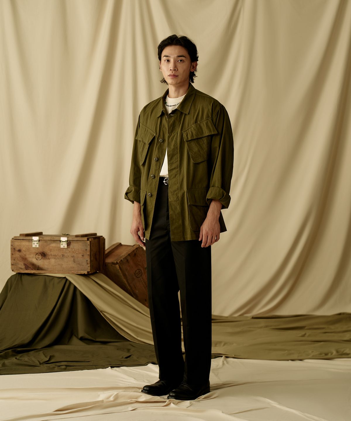 브론슨(BRONSON) US Army 5th Model Tropical Jungle Fatigue Jacket