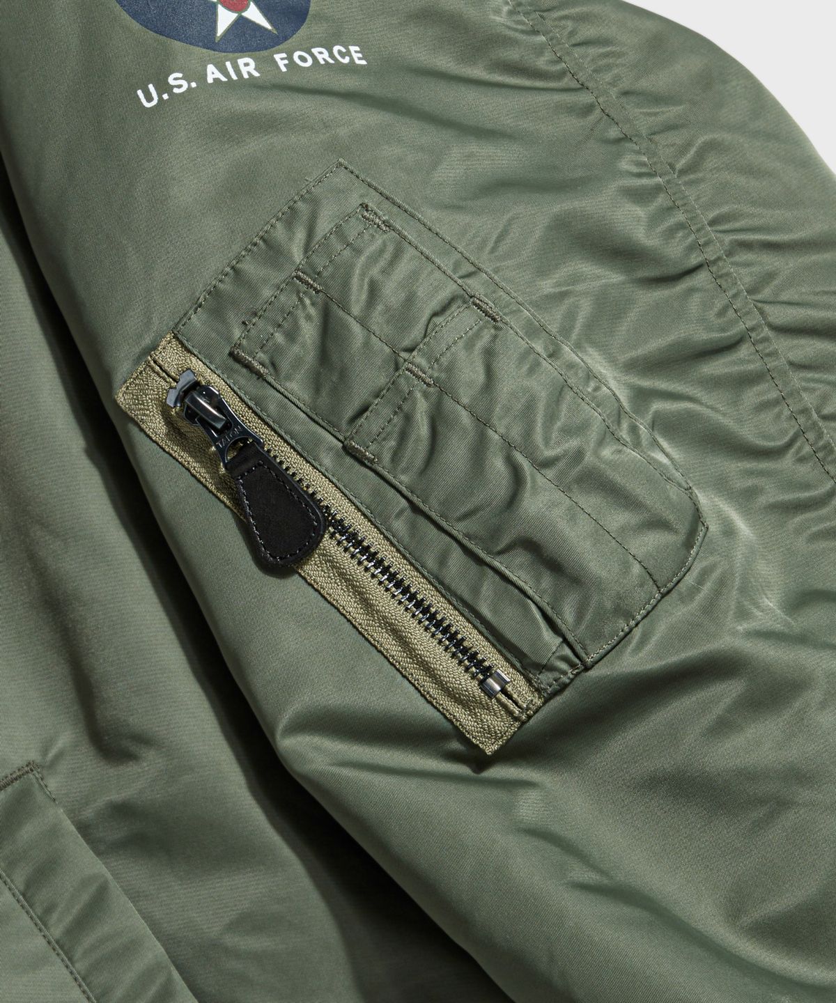 브론슨(BRONSON) 1950s USAF Type MA-1 Flight Jacket KR Ver. Olive