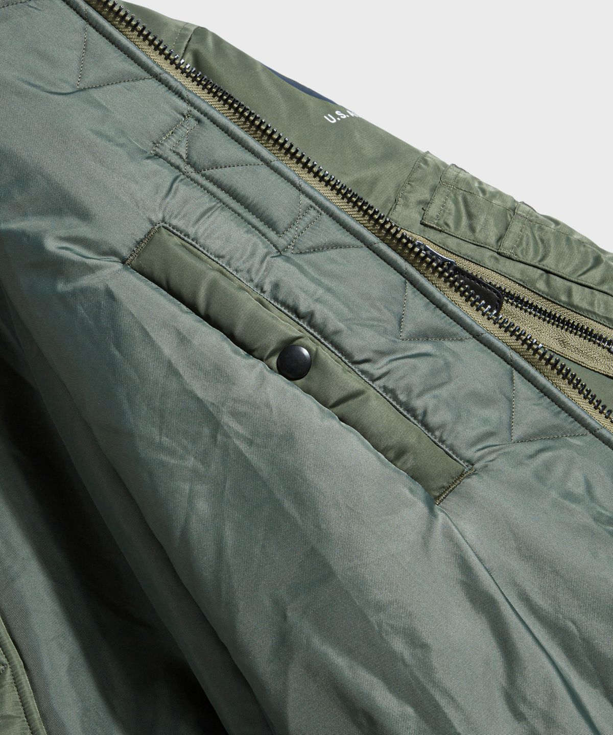 브론슨(BRONSON) 1950s USAF Type MA-1 Flight Jacket KR Ver. Olive