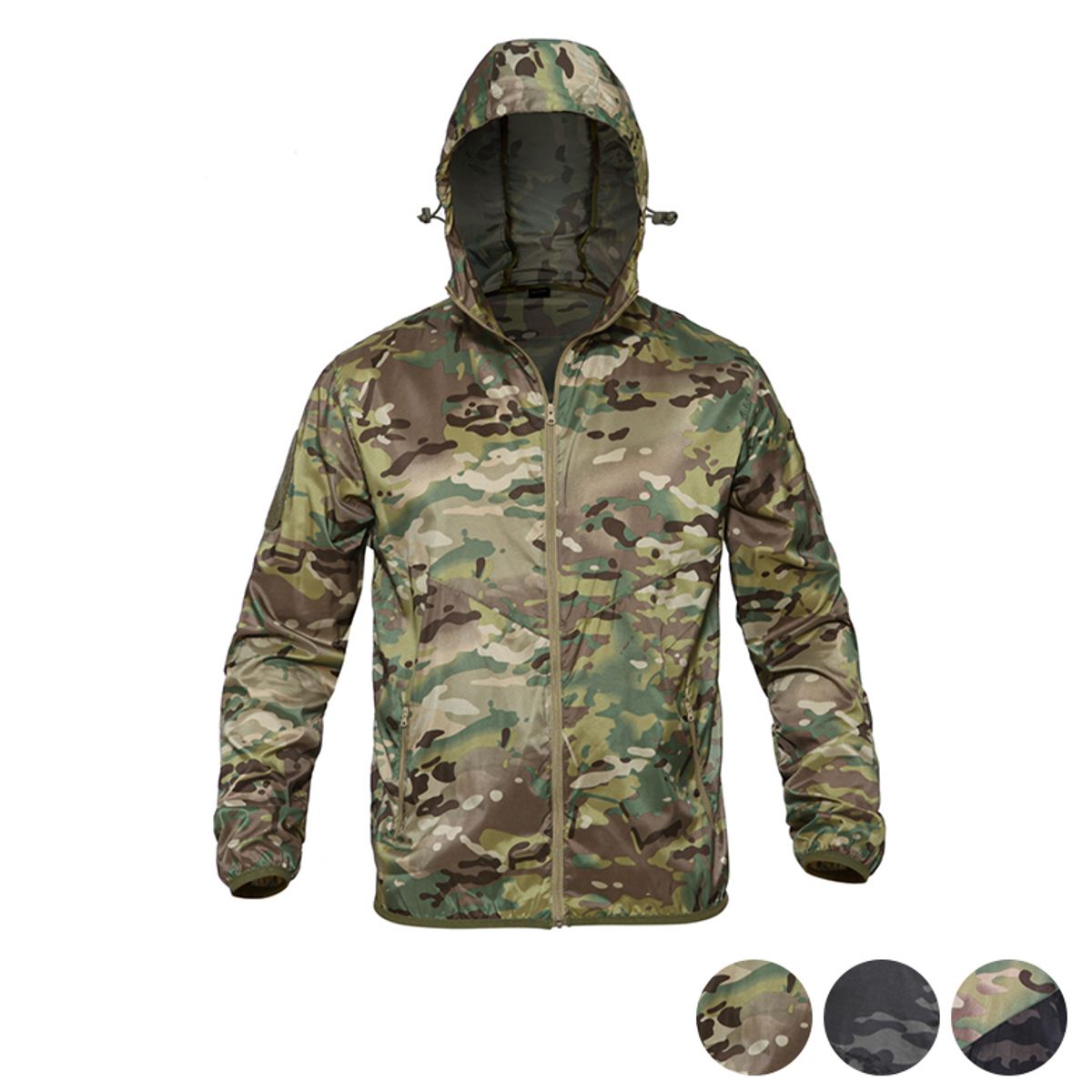 네오택티컬(Neo Tactical) 후드 썬프로텍트 자켓 멀티카모 3종 JAK-32
