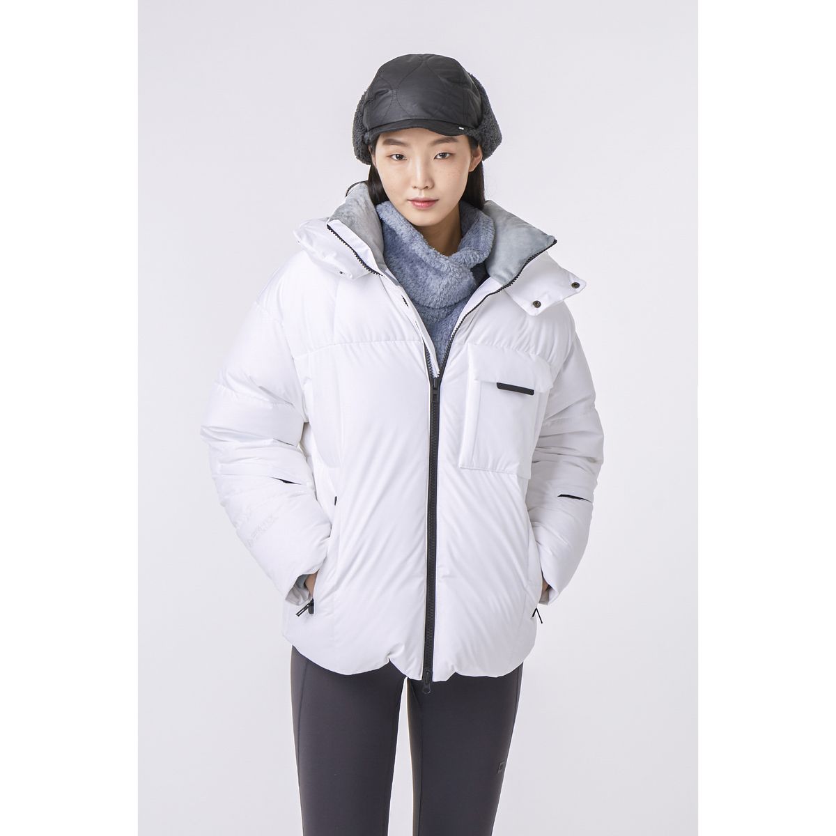 코오롱스포츠(KOLON SPORT) 남성 고어 인피니움 푸퍼 다운_JWJDW20801WHX