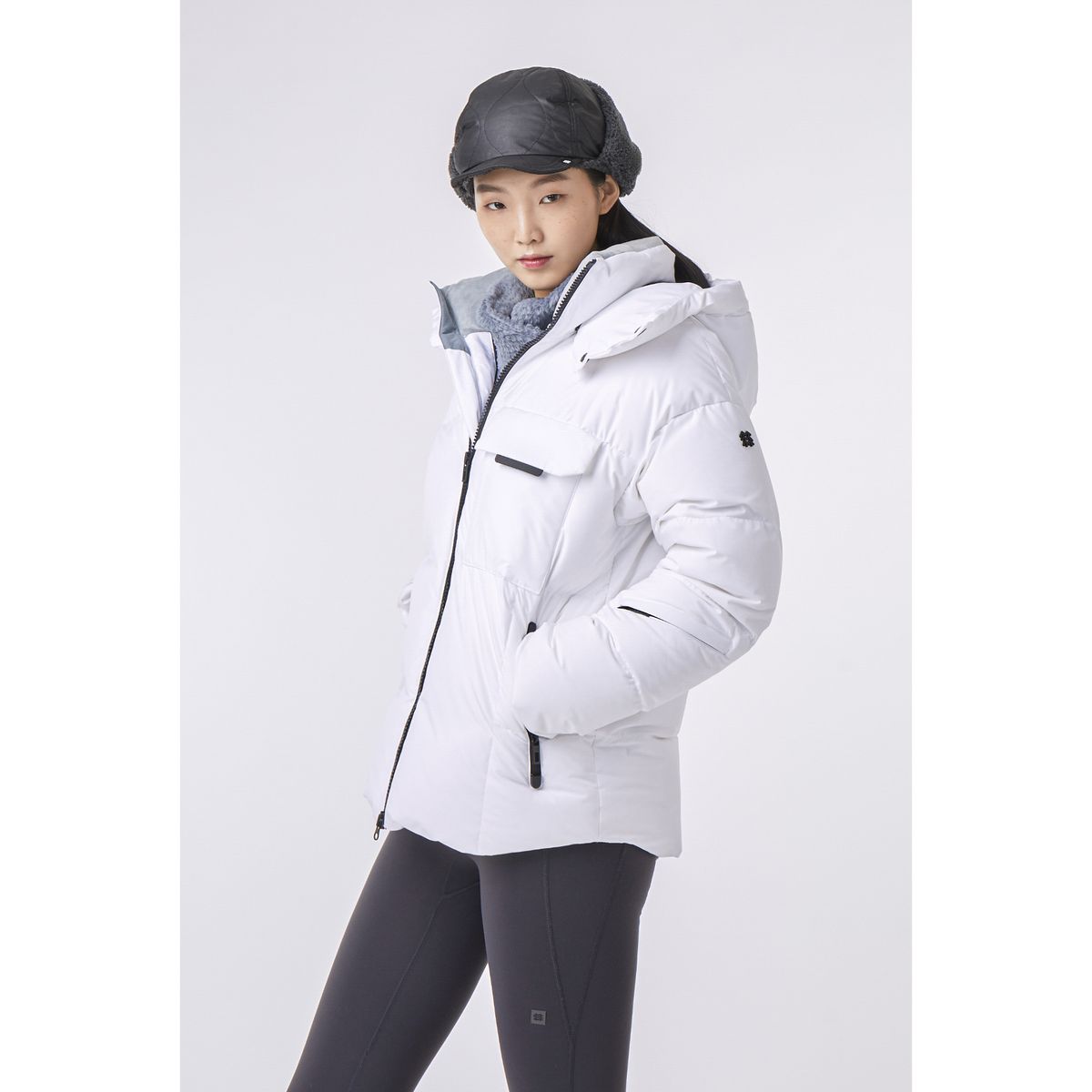 코오롱스포츠(KOLON SPORT) 남성 고어 인피니움 푸퍼 다운_JWJDW20801WHX