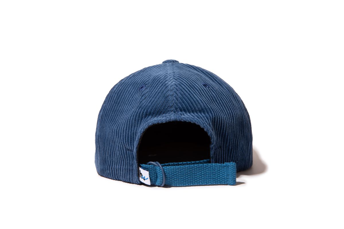 해드랩스(HEADWRAPS) 남녀공용 무지 골지 6패널 블루