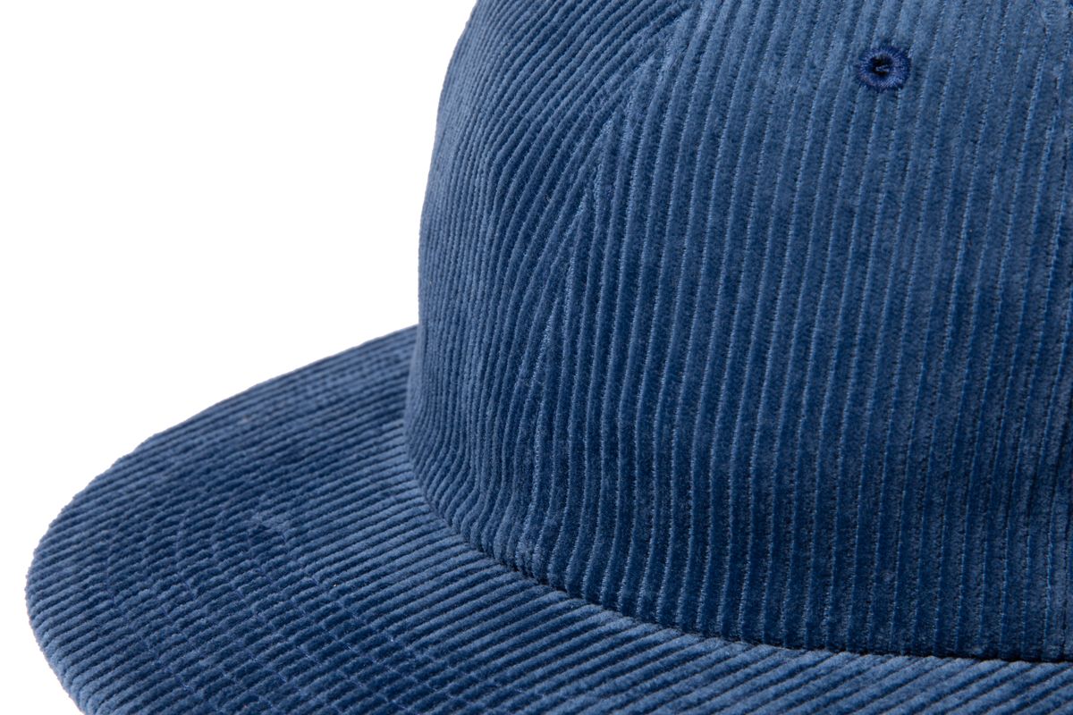 해드랩스(HEADWRAPS) 남녀공용 무지 골지 6패널 블루