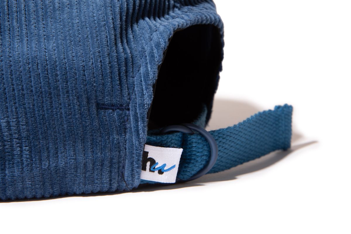 해드랩스(HEADWRAPS) 남녀공용 무지 골지 6패널 블루