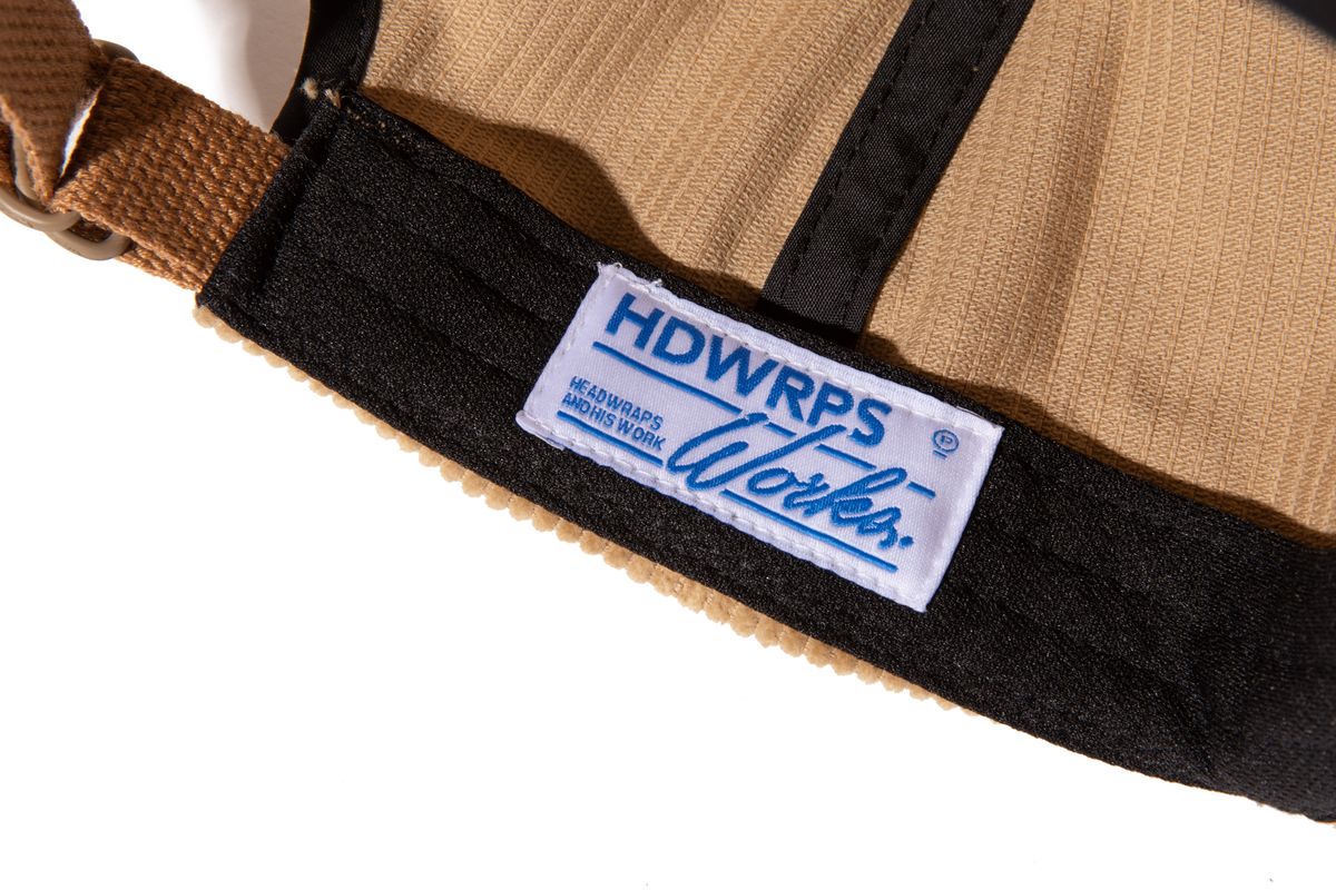 해드랩스(HEADWRAPS) 남녀공용 무지 골지 6패널 베이지