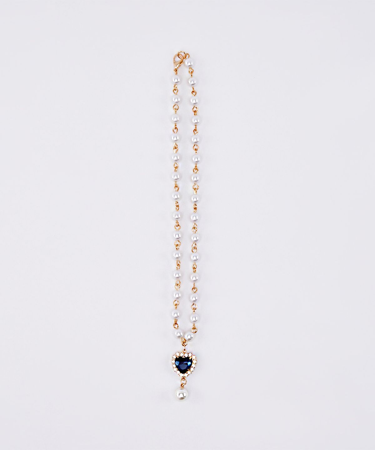 하와(HAWHA) SAPPHIRE HEART NECKLACE