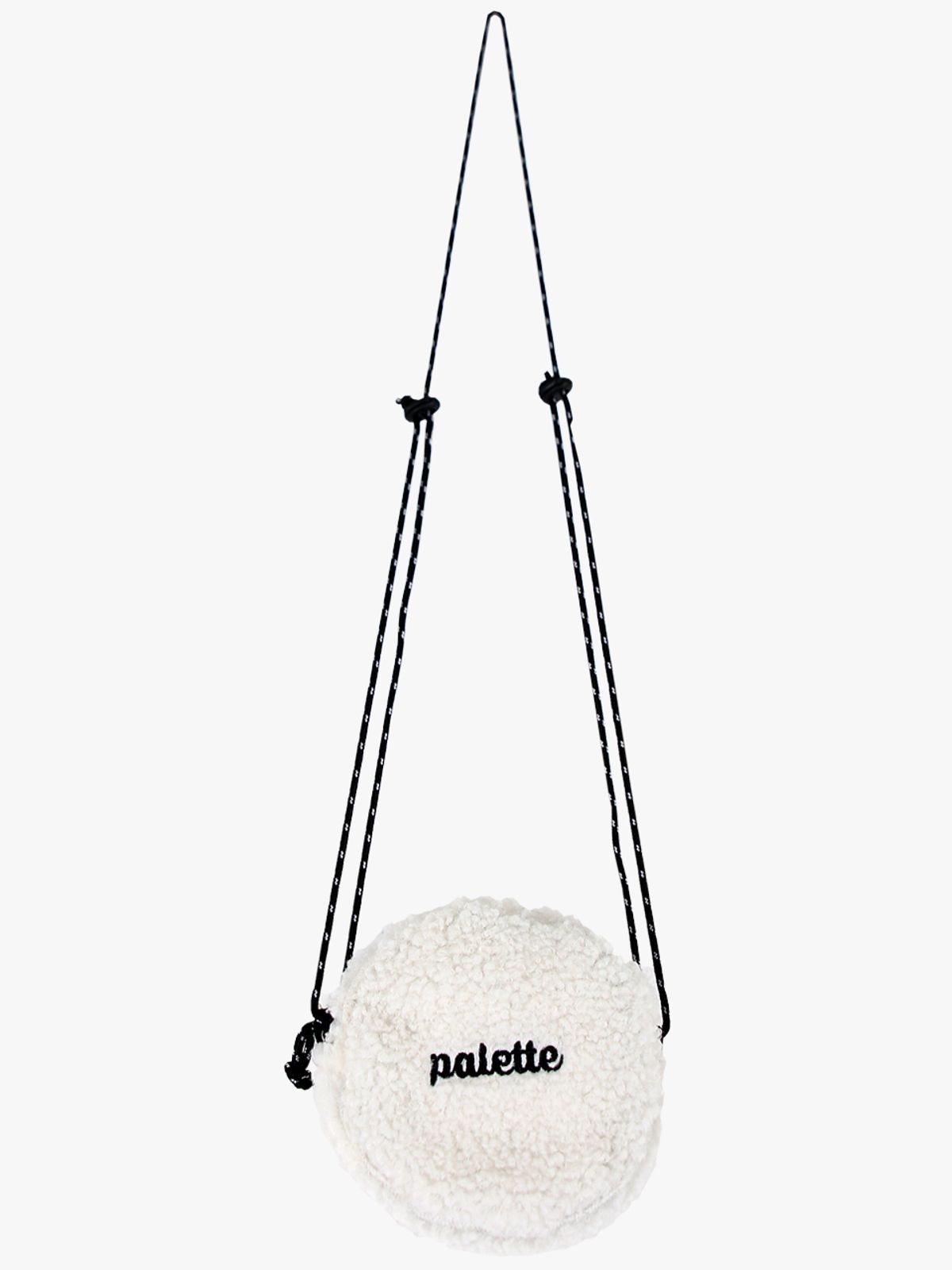팔레트(PALETTE) BOA FLEECE CIRCLE BAG (WHITE)