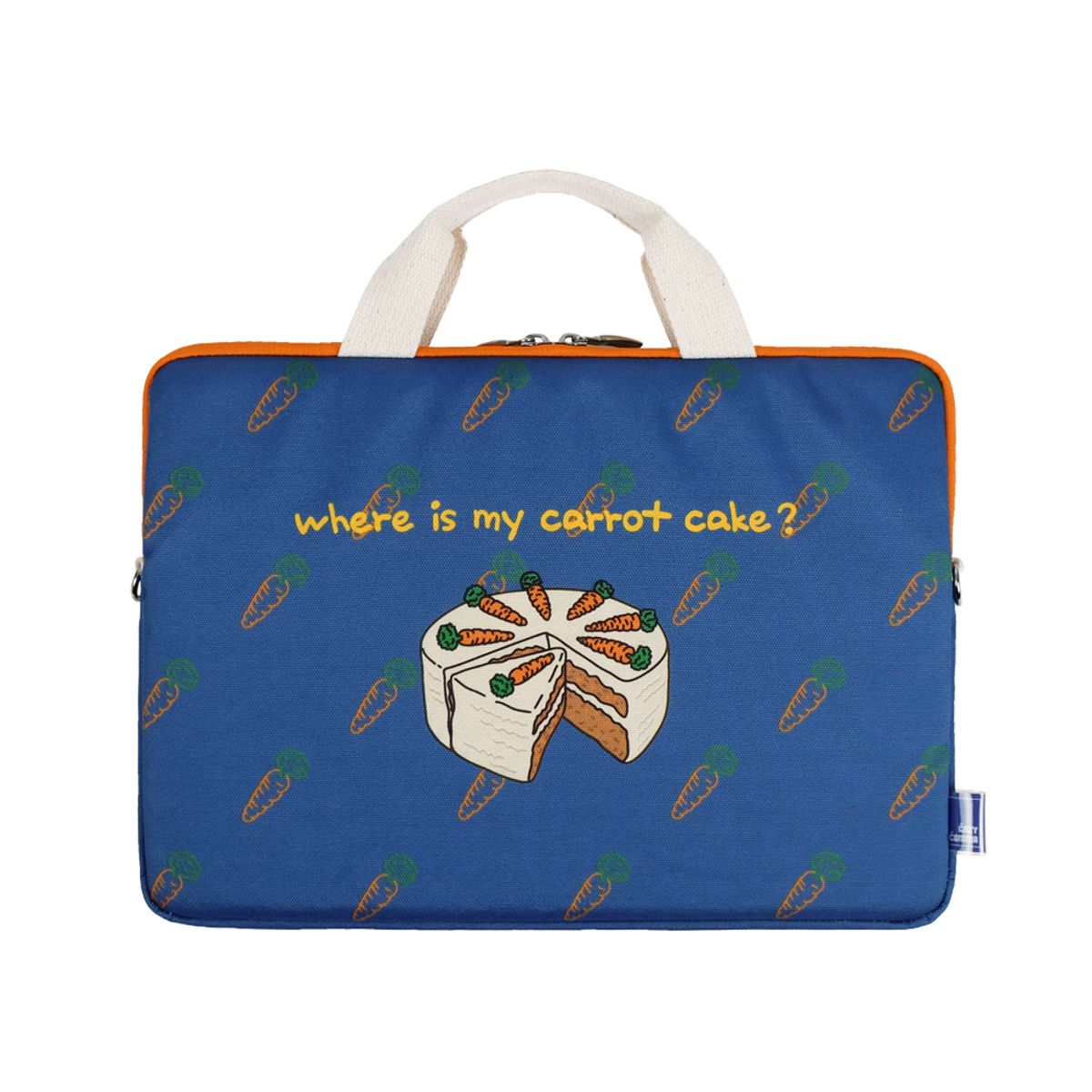 코지콤마(COZYCOMMA) 노트북파우치 내 당근케익 어디있어(3size)