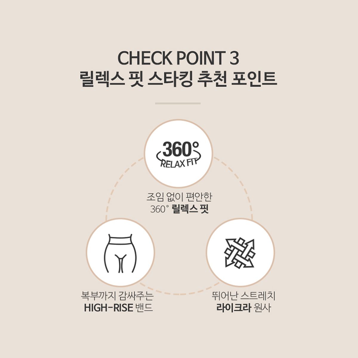 선미몰(SUNMIMALL) 20D 2매세트 360° 편안한 릴렉스핏 스타킹 (스킨/블랙)