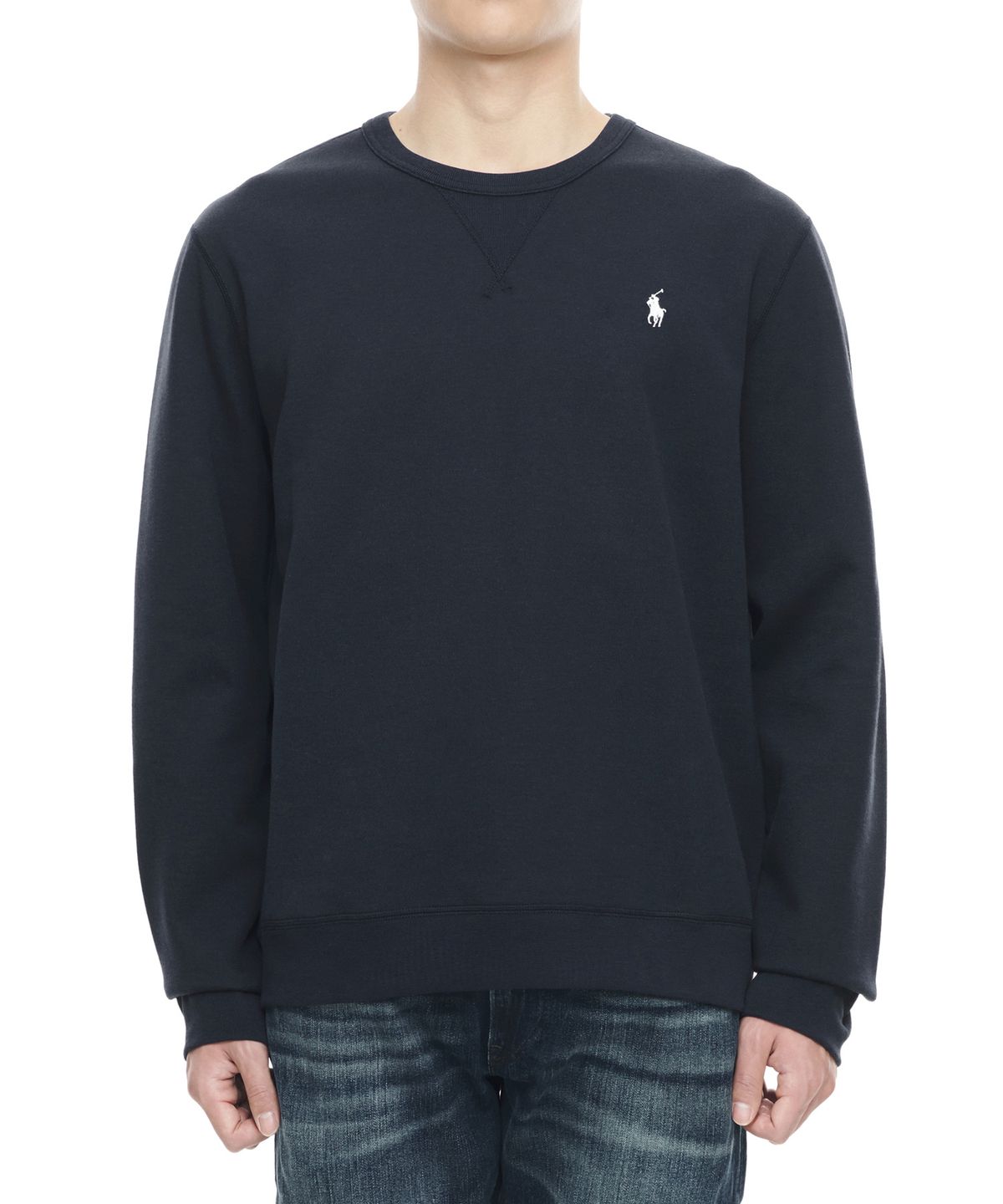 폴로 랄프 로렌(POLO RALPH LAUREN) 더블니트 스웨트셔츠 - 네이비