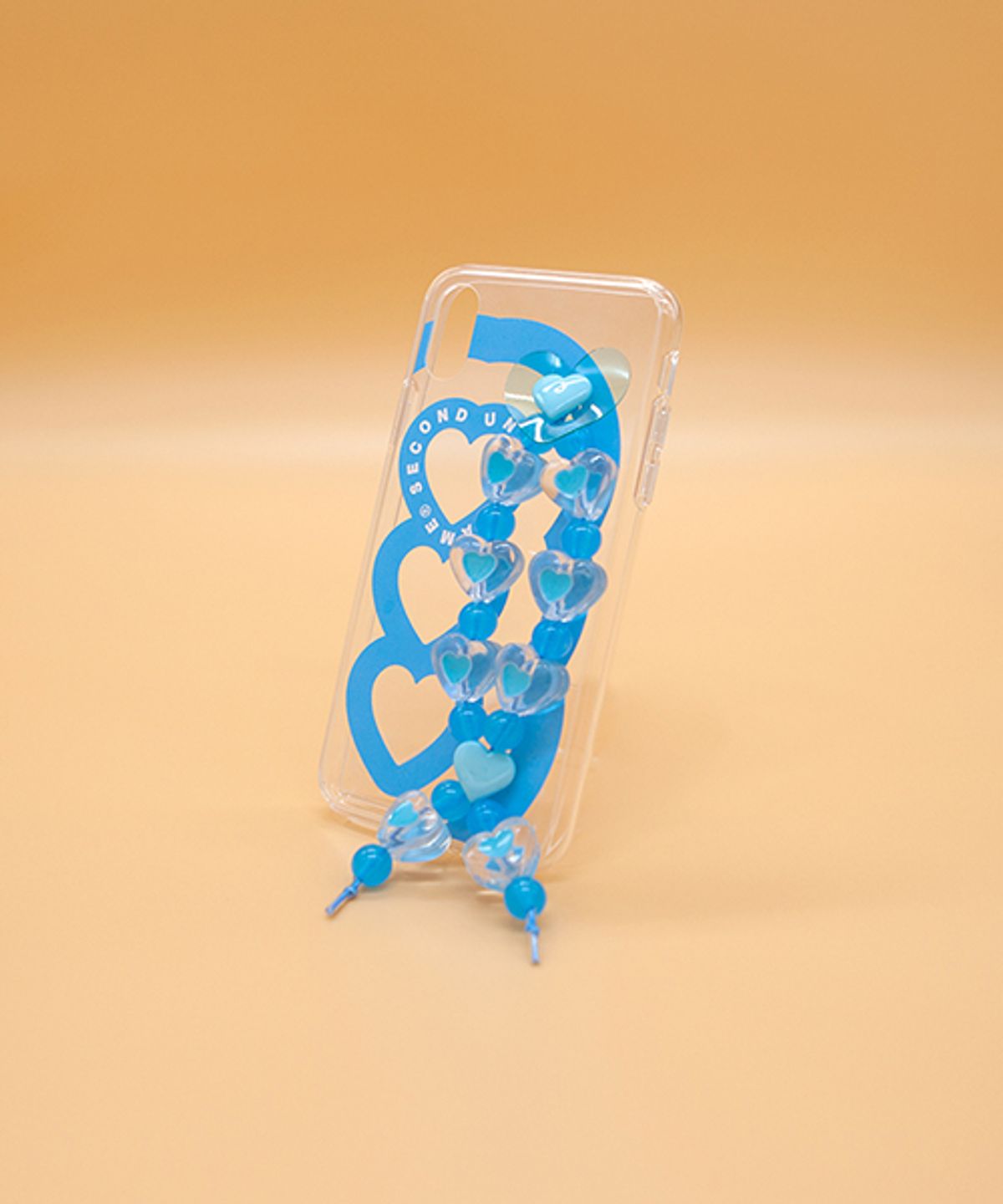 세컨드유니크네임(SECOND UNIQUE NAME) SUN CASE HEART BUBBLE LIGHT BLUE