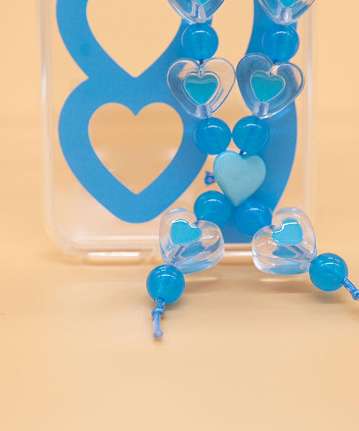 세컨드유니크네임(SECOND UNIQUE NAME) SUN CASE HEART BUBBLE LIGHT BLUE