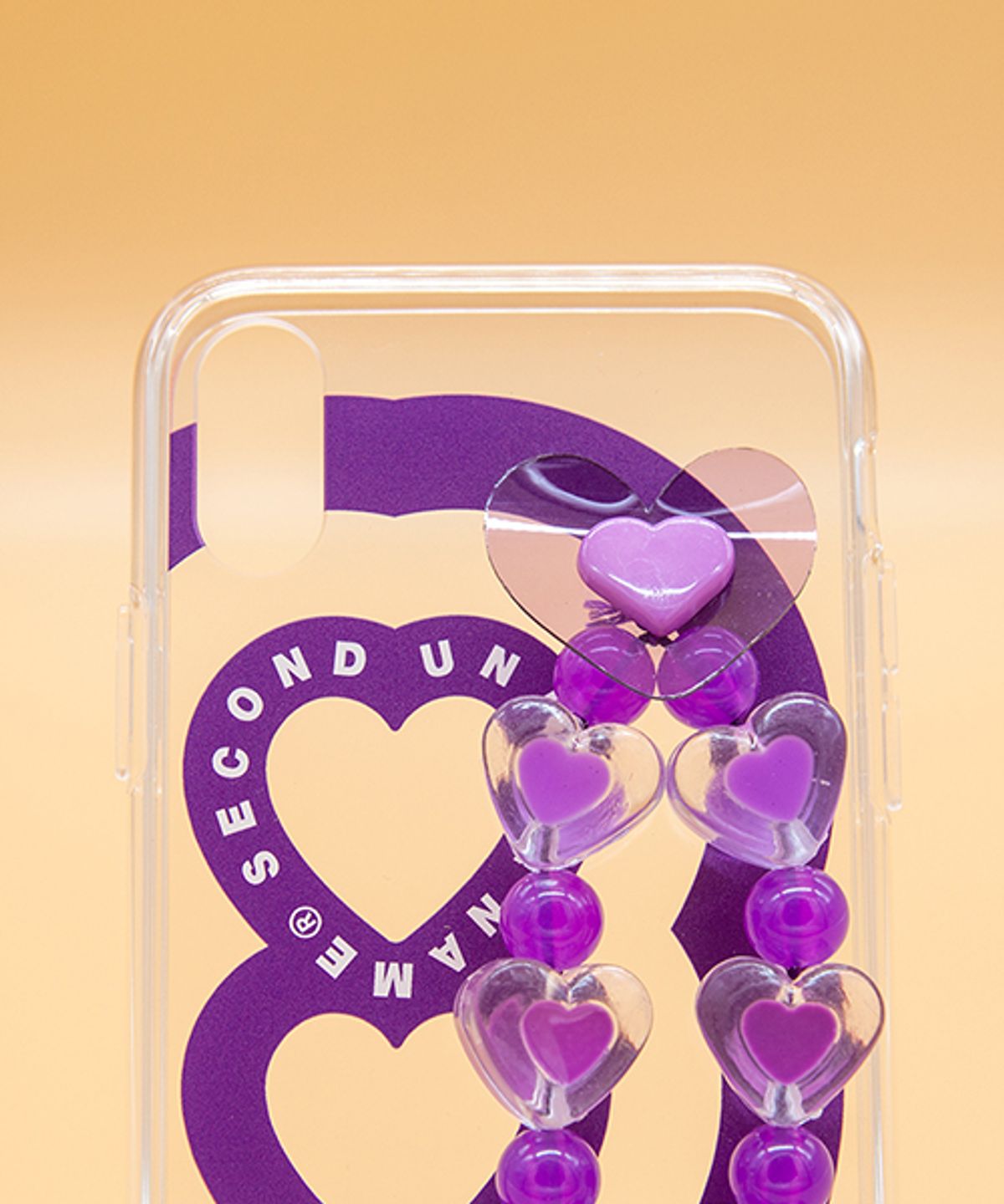 세컨드유니크네임(SECOND UNIQUE NAME) SUN CASE HEART BUBBLE PURPLE
