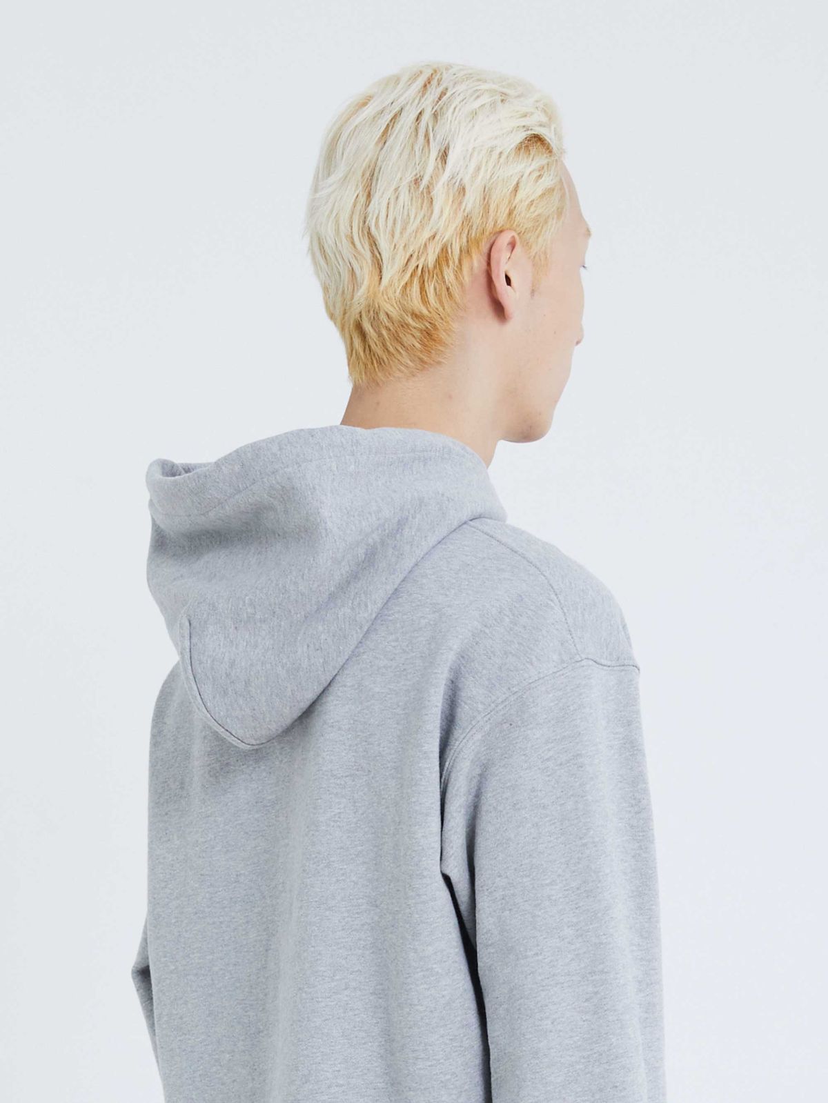 201브리드(201BREED) Cure Logo Hoodie(Grey)