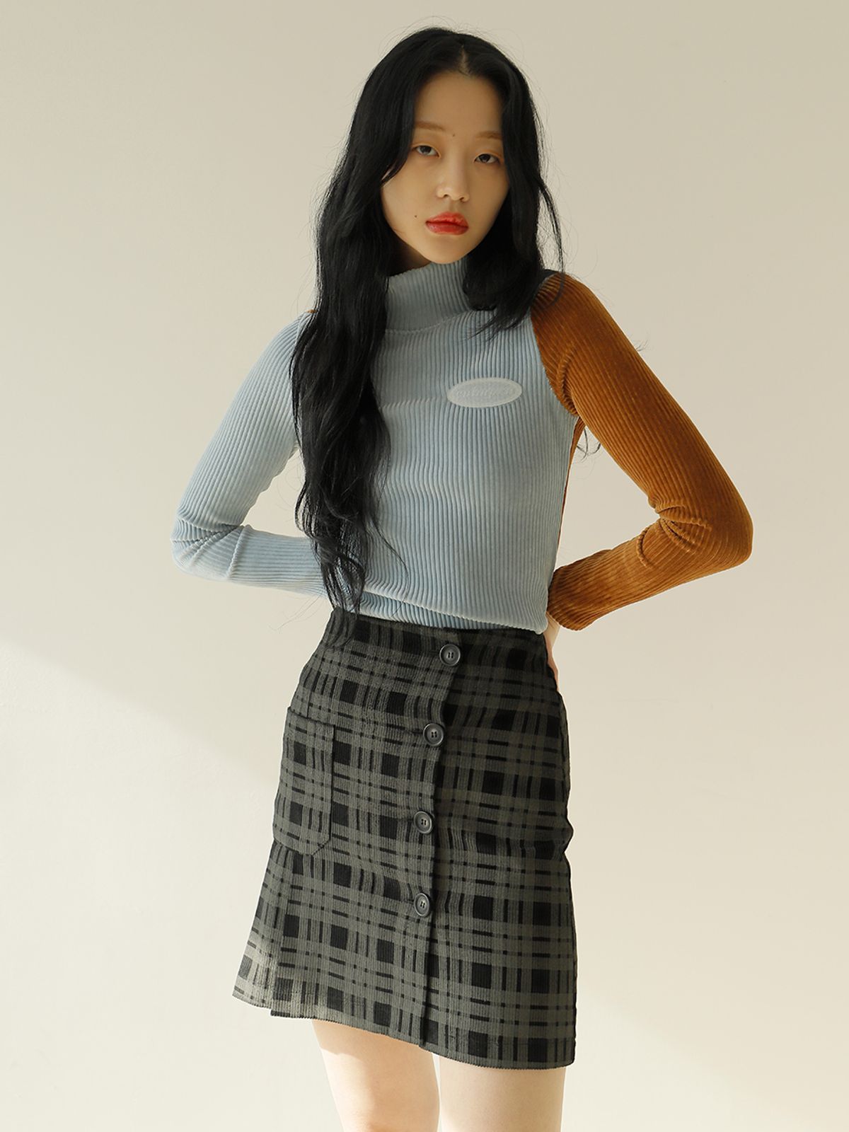 느와(NOIR) Mario Skirt